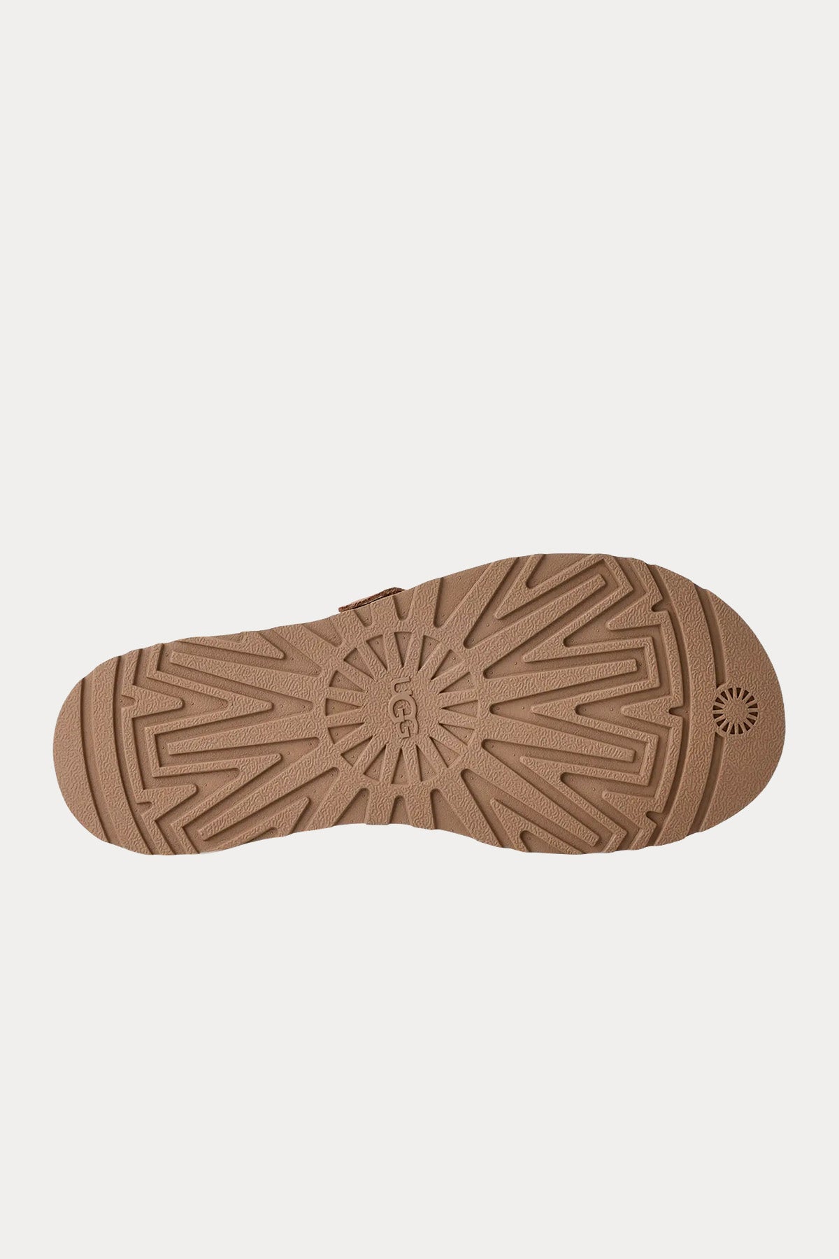 Ugg Chestnut GoldenGaze Parmak Arası Süet Sandalet-Sandalet-Libas