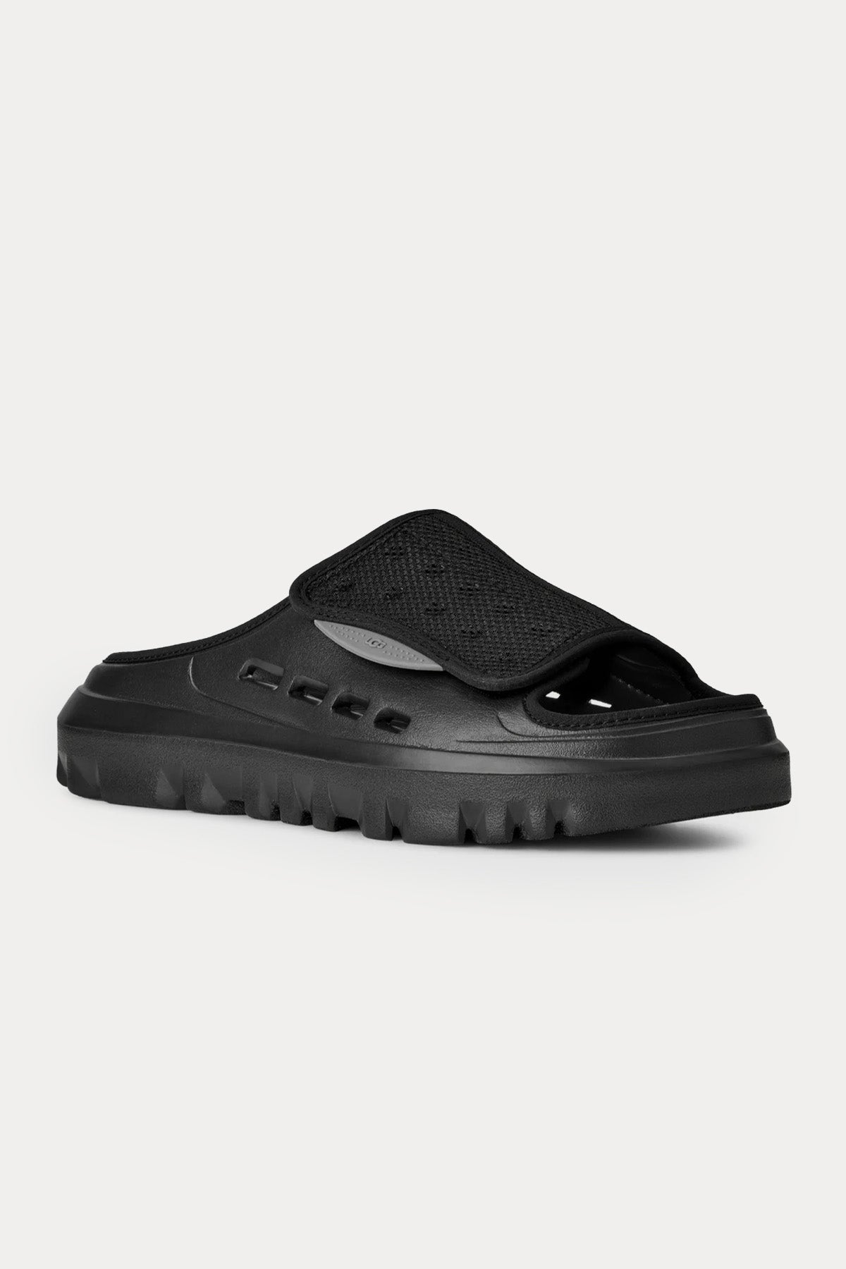 Ugg Black Peakmod Cırt Cırt Bantlı Terlik-Terlik-Libas
