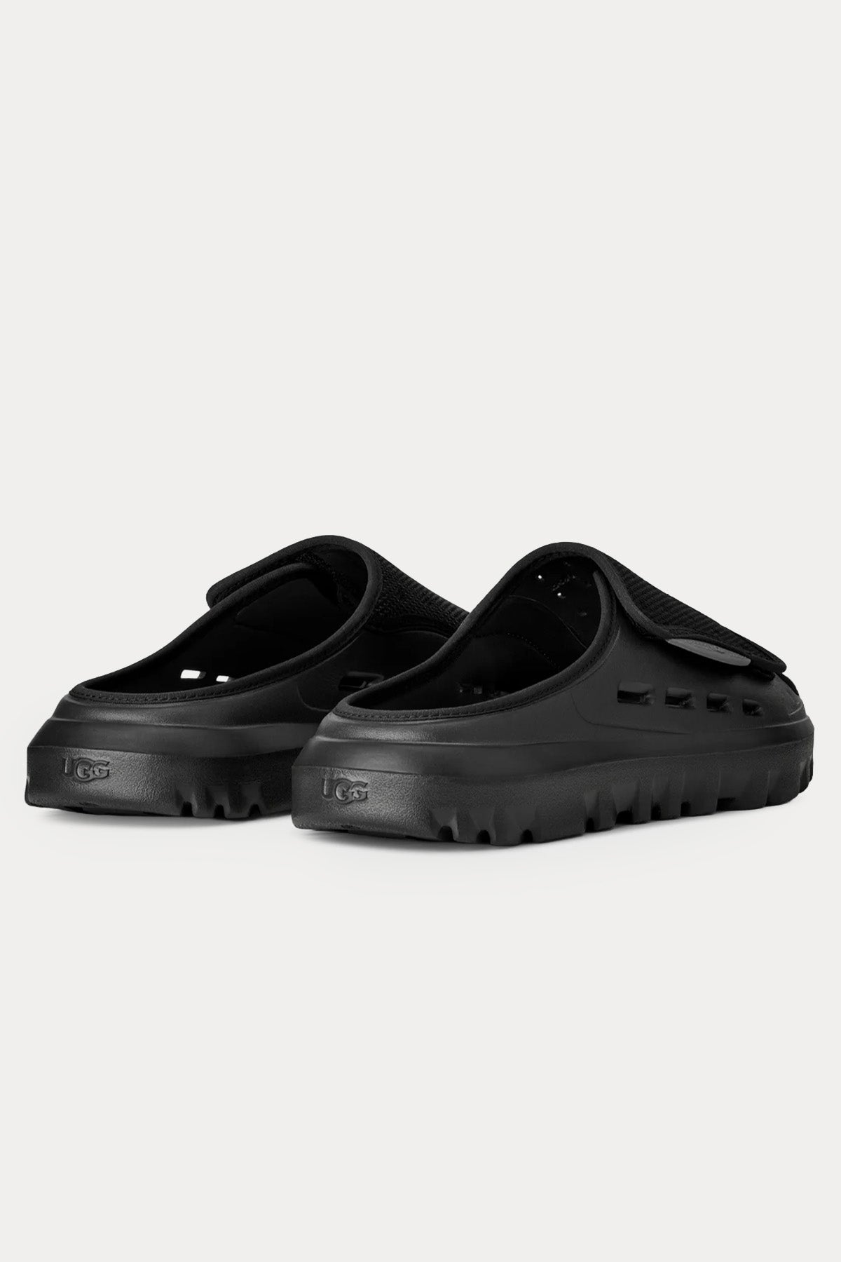Ugg Black Peakmod Cırt Cırt Bantlı Terlik-Terlik-Libas