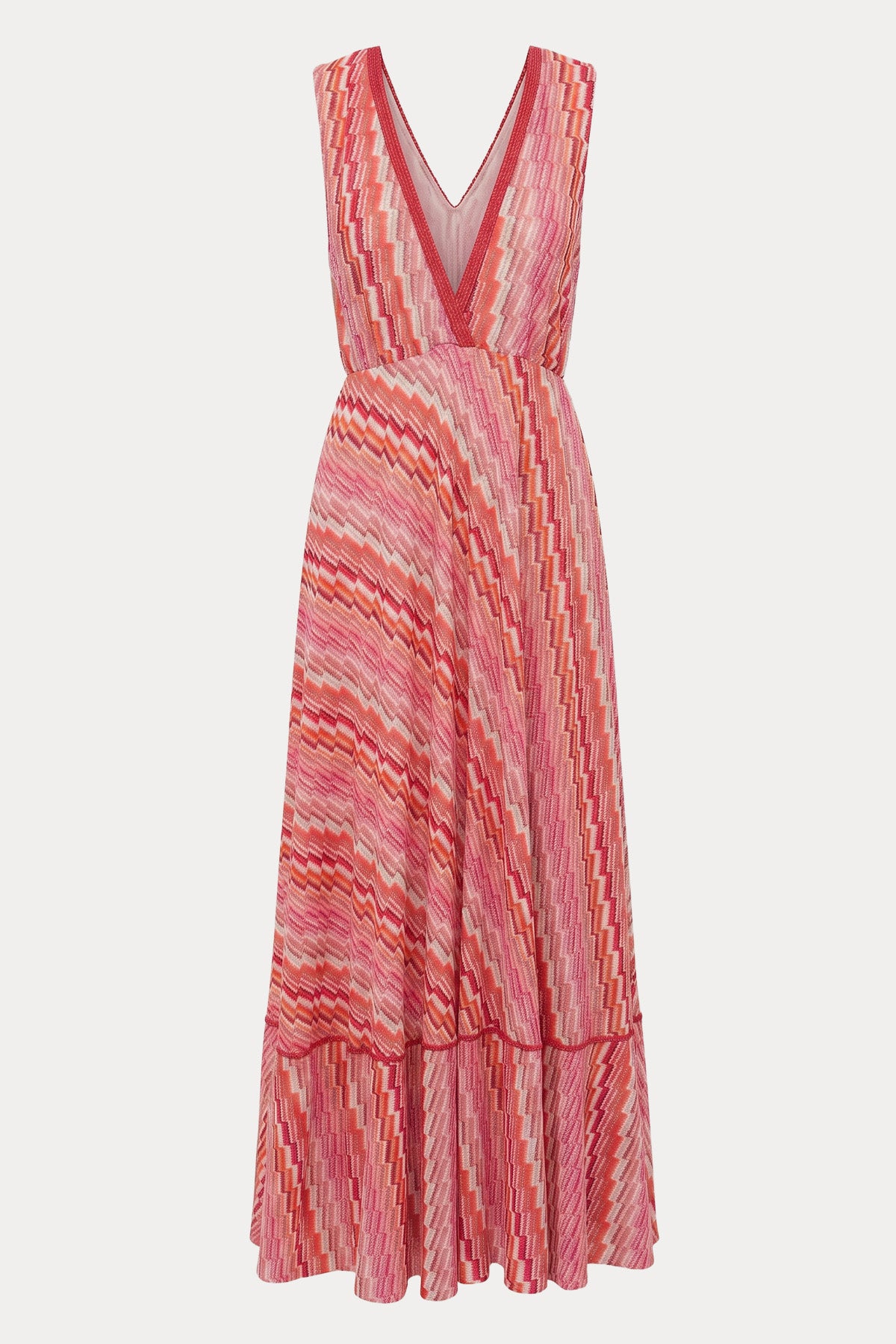 Pho Firenze V Yaka Maxi Elbise