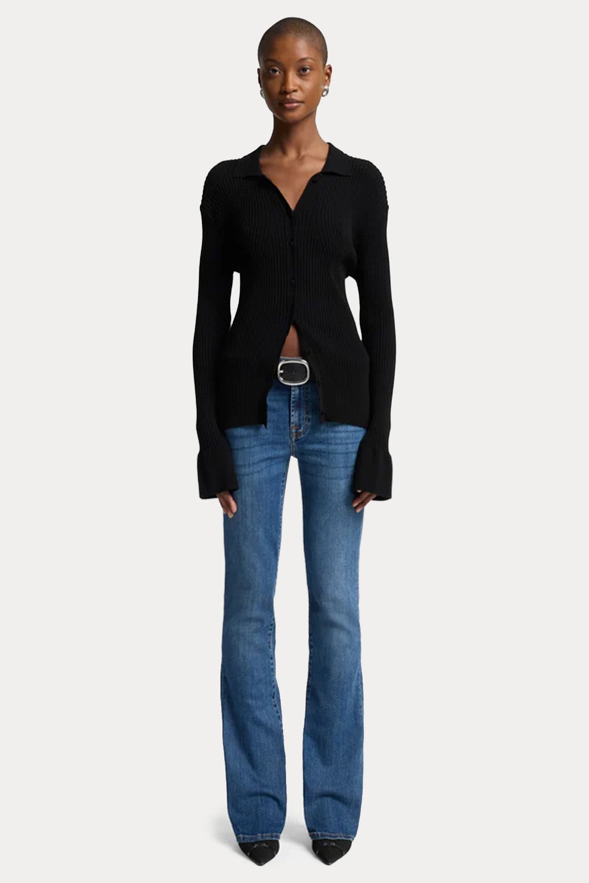 7 For All Mankind Classic Slim Fit Çan Paça Jeans