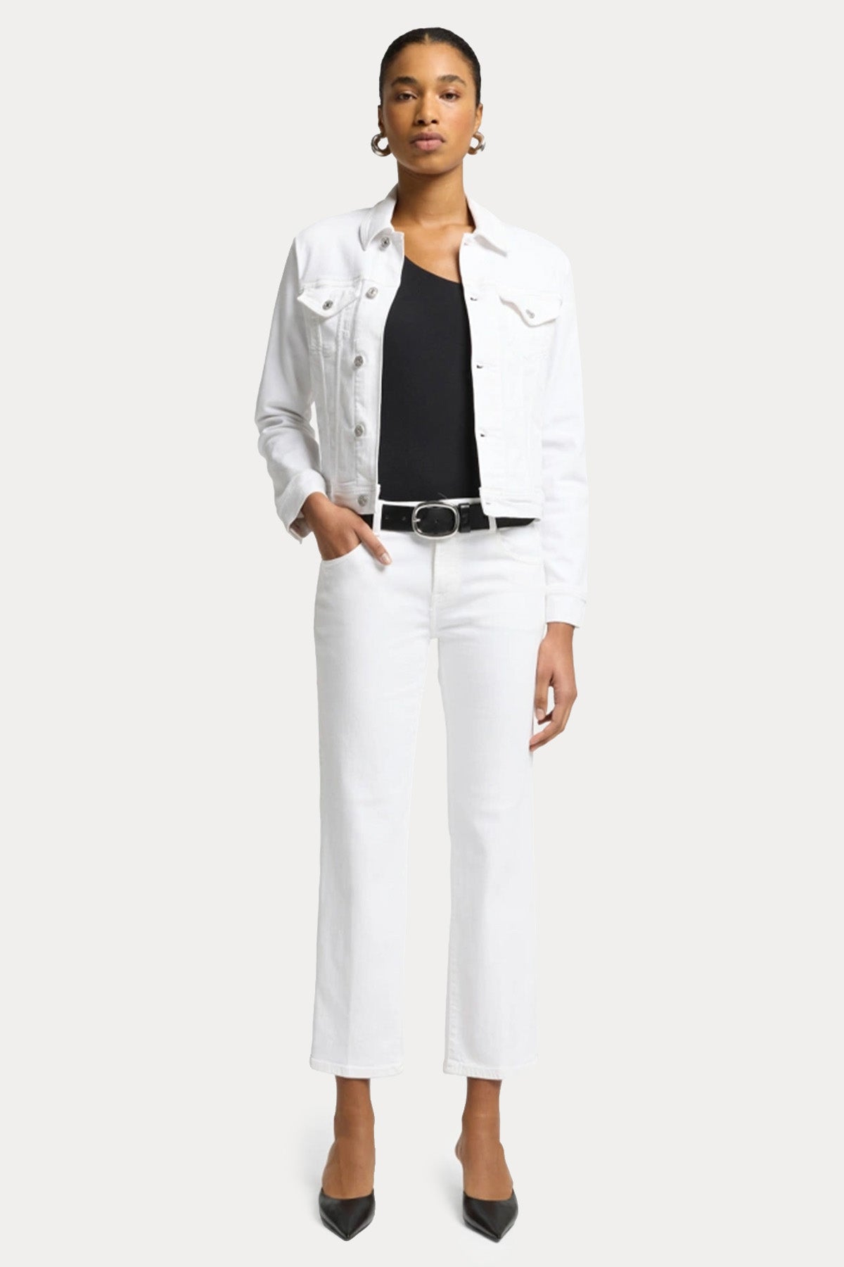 7 For All Mankind Straight Fit Streç Jeans