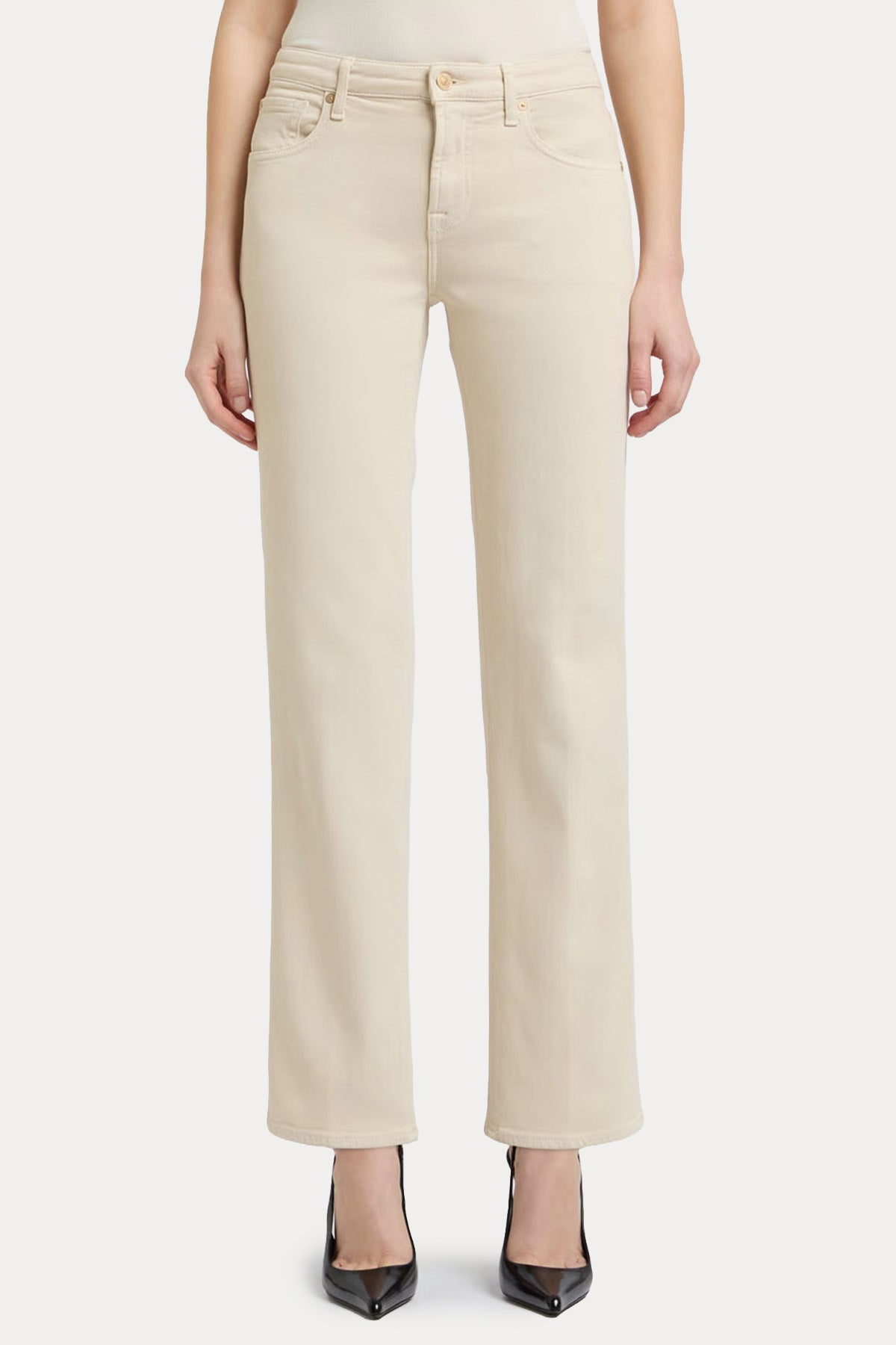 7 For All Mankind Straight Fit Streç Jeans