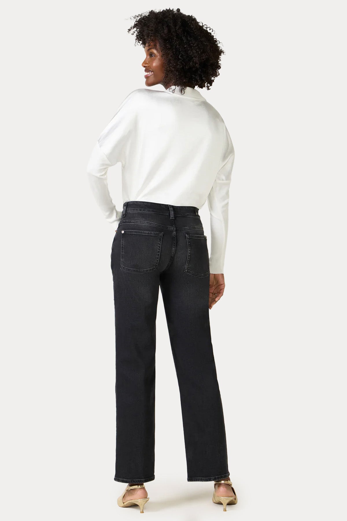 7 For All Mankind Straight Fit Yıkamalı Streç Jeans