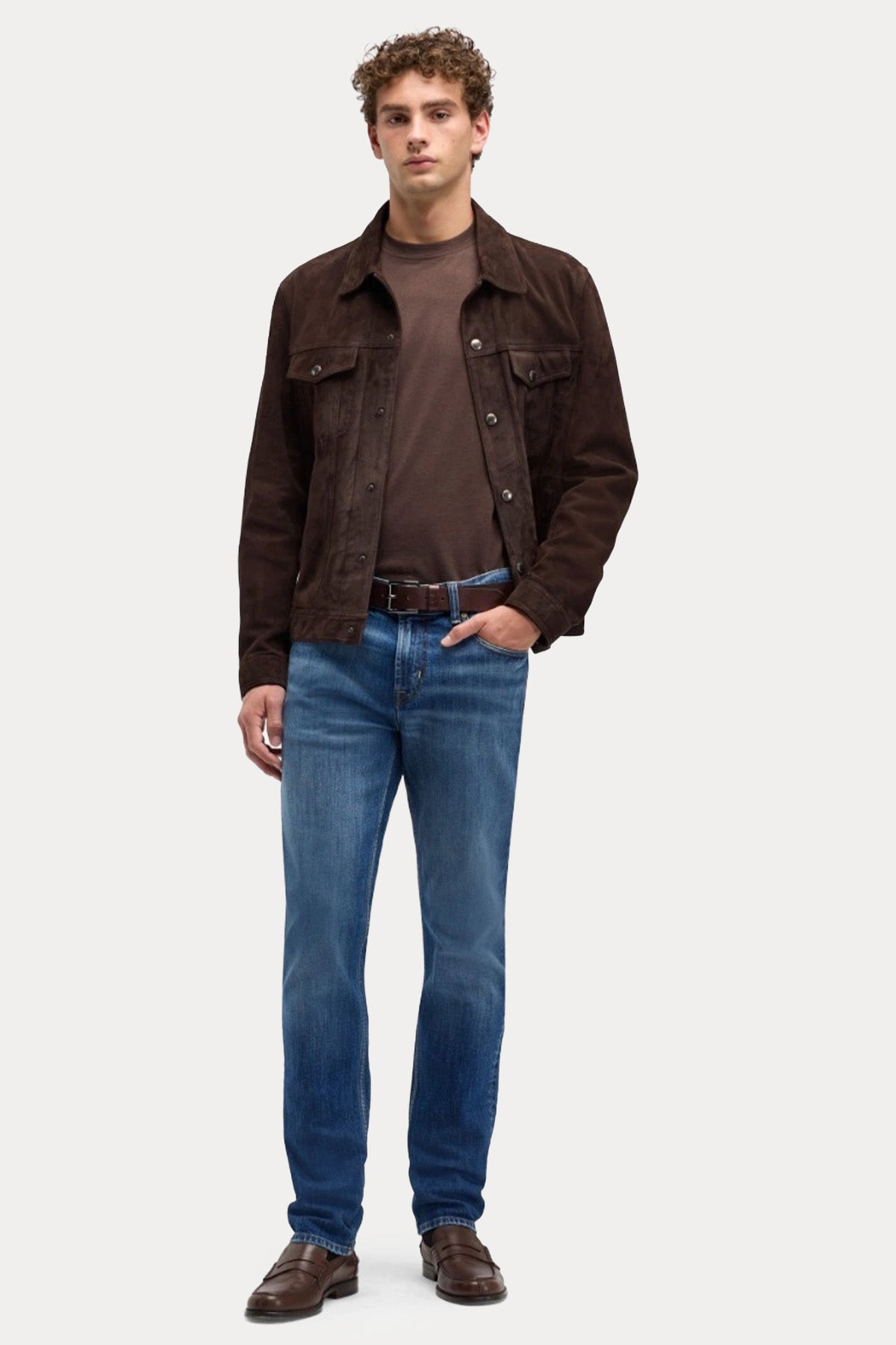 7 For All Mankind Slimmy Slim Fit Yıkamalı Jeans