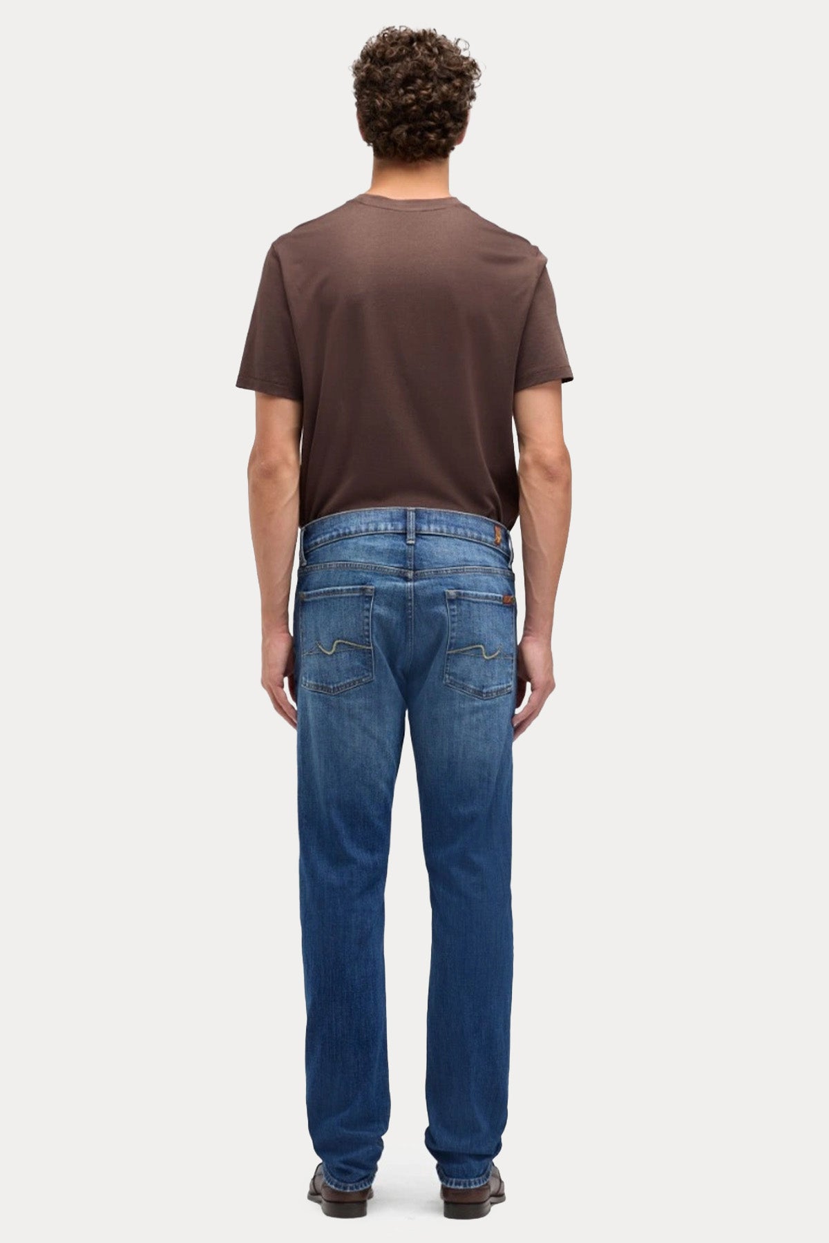 7 For All Mankind Slimmy Slim Fit Yıkamalı Jeans