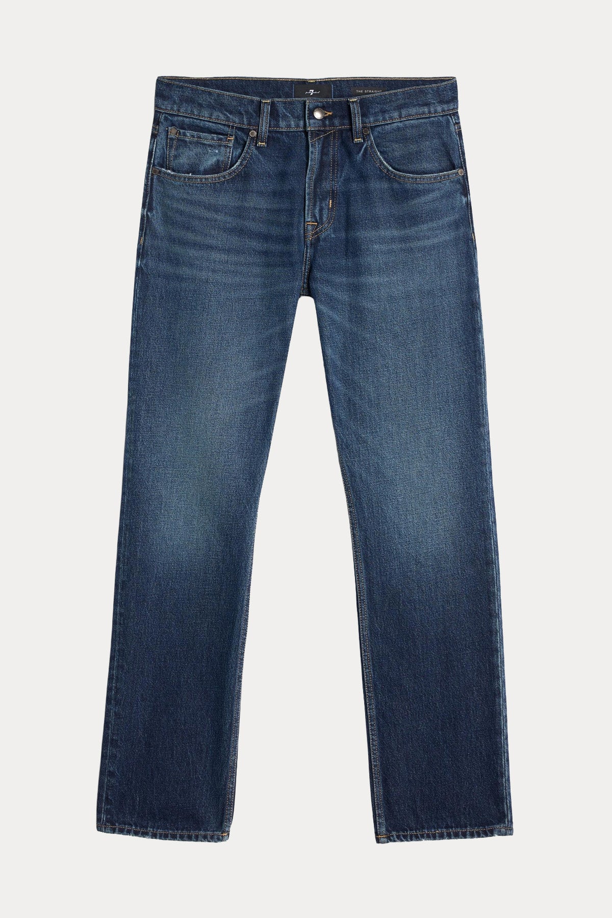 7 For All Mankind Straight Fit Yıkamalı Jeans