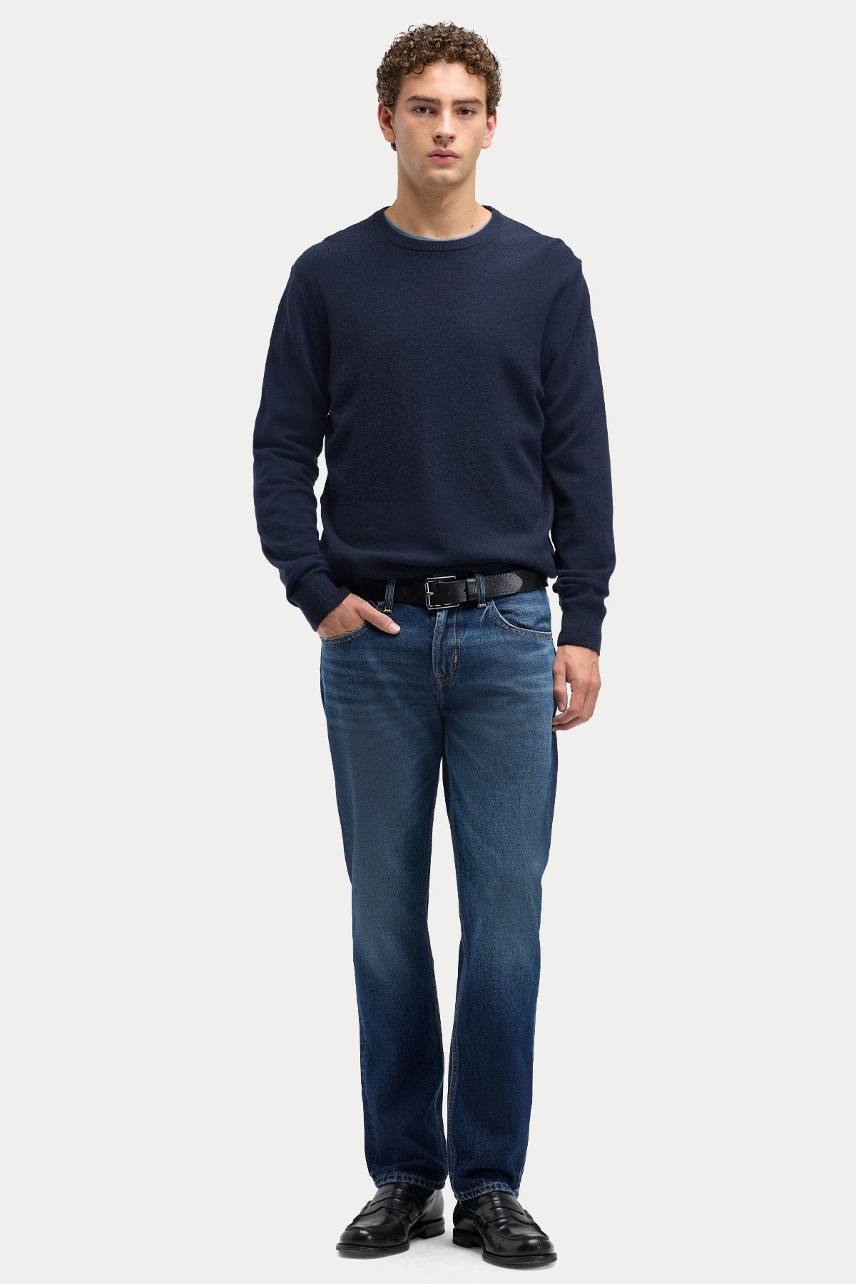 7 For All Mankind Straight Fit Yıkamalı Jeans