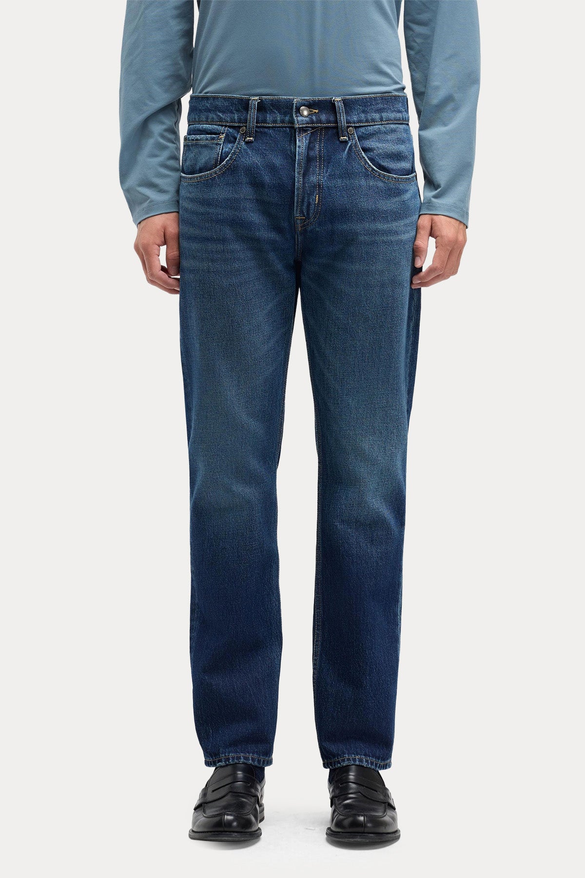 7 For All Mankind Straight Fit Yıkamalı Jeans