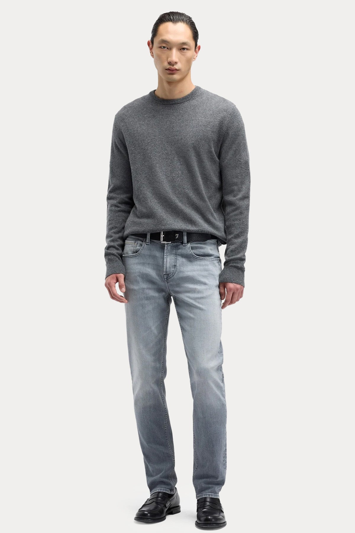 7 For All Mankind Slimmy Tapered Modern Slim Fit Jeans-Jeans-Libas