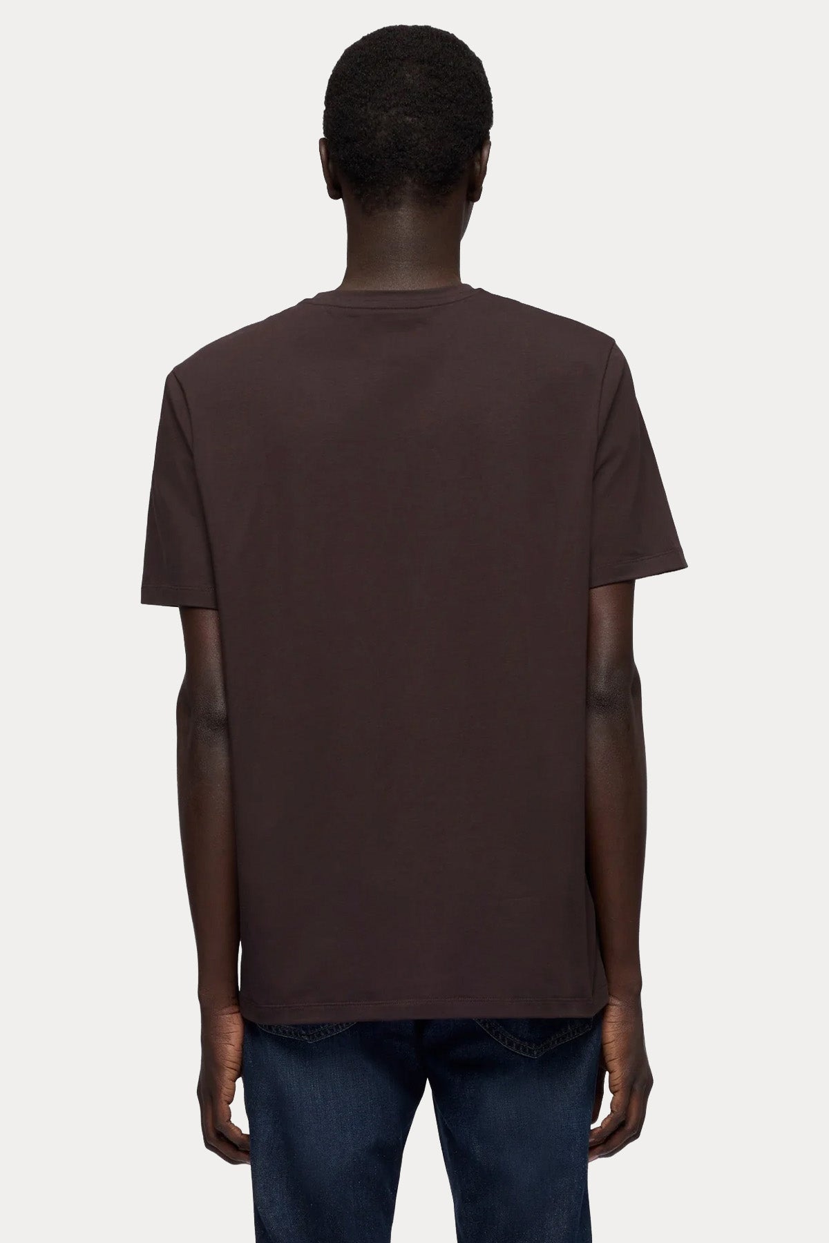 7 For All Mankind Luxe Performance Relaxed Fit Streç T-shirt-T-shirt-Libas