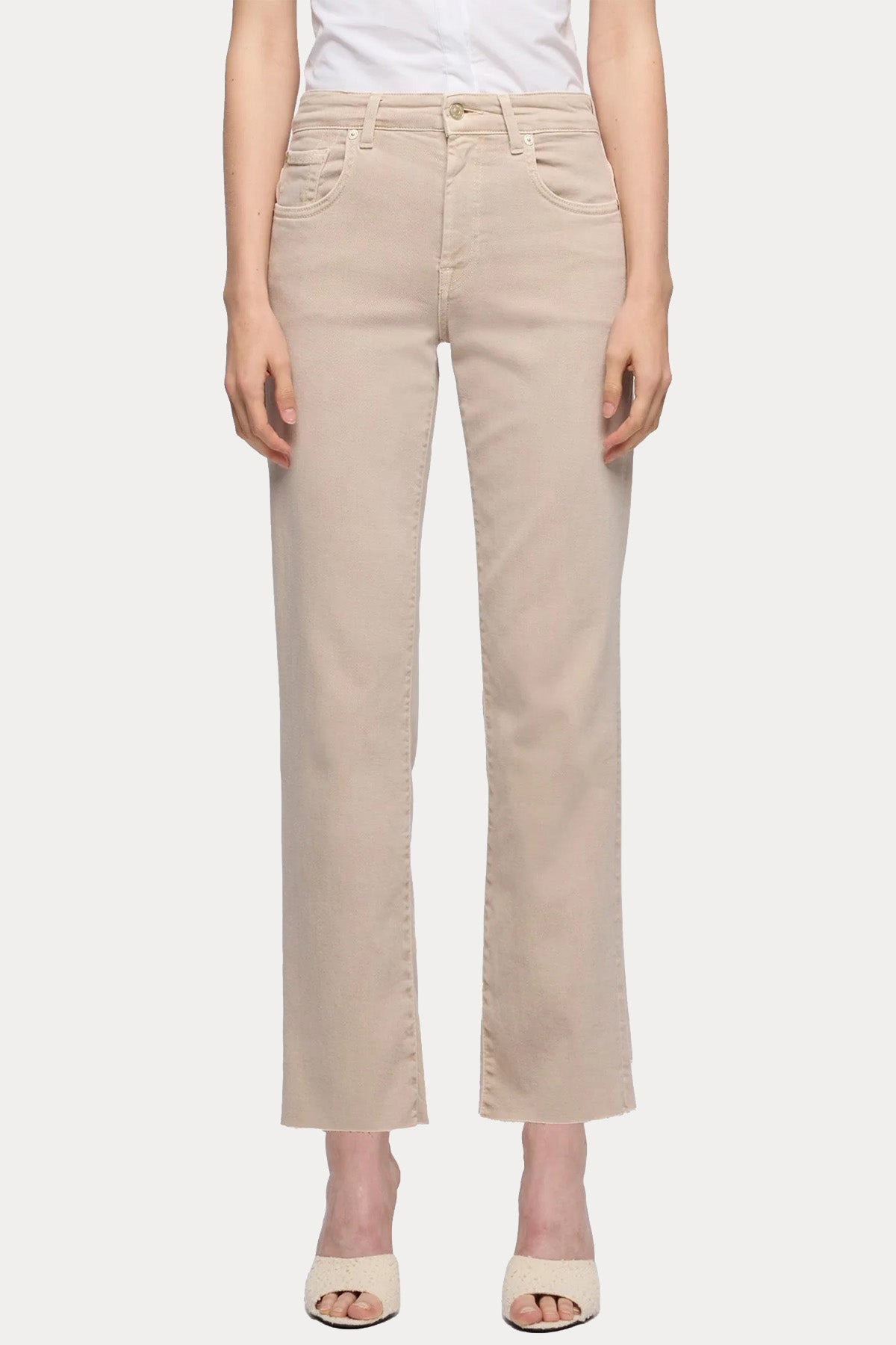 7 For All Mankind Straight Fit Streç Yumuşak Dokulu Jeans-Jeans-Libas