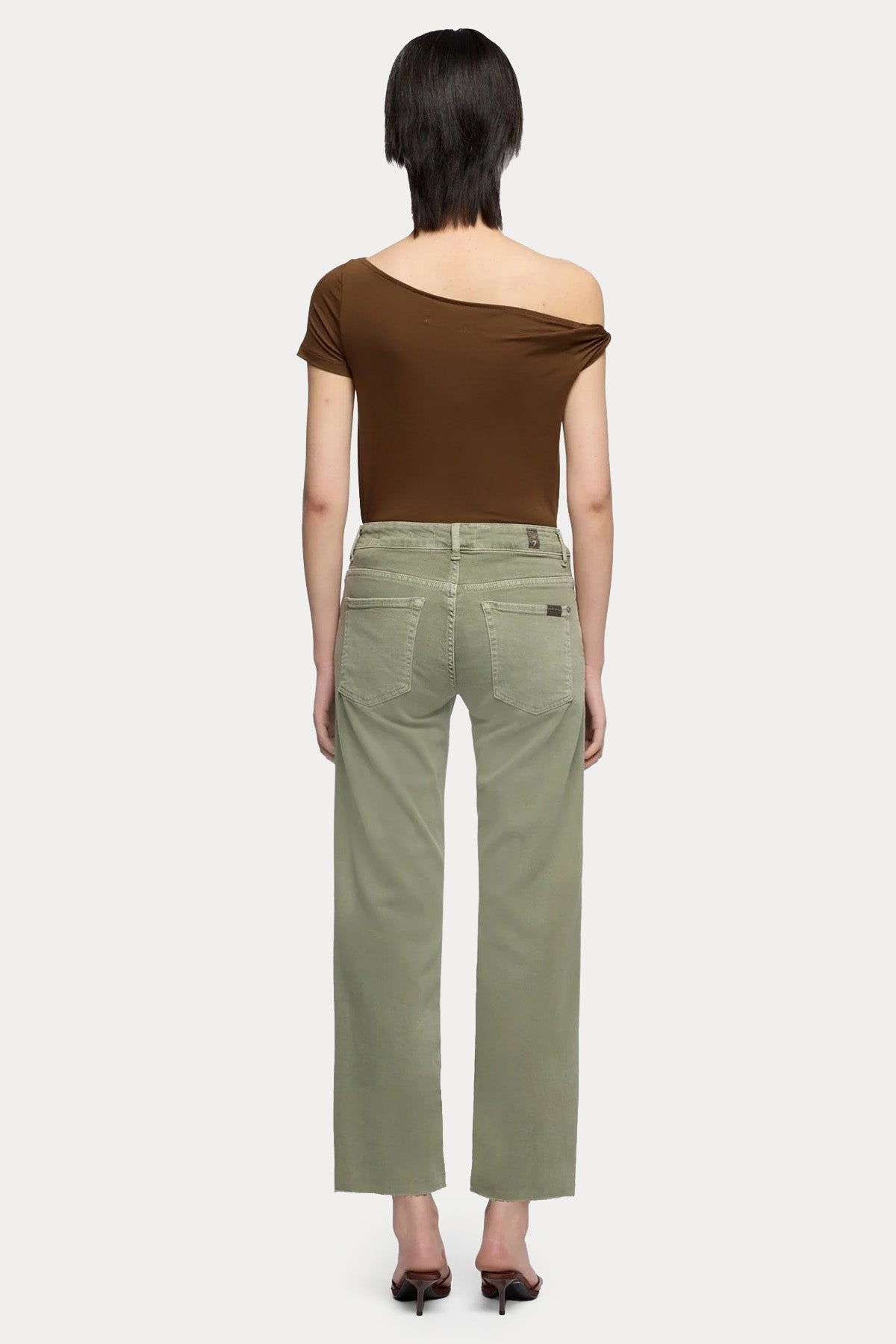 7 For All Mankind Straight Fit Streç Yumuşak Dokulu Jeans-Jeans-Libas