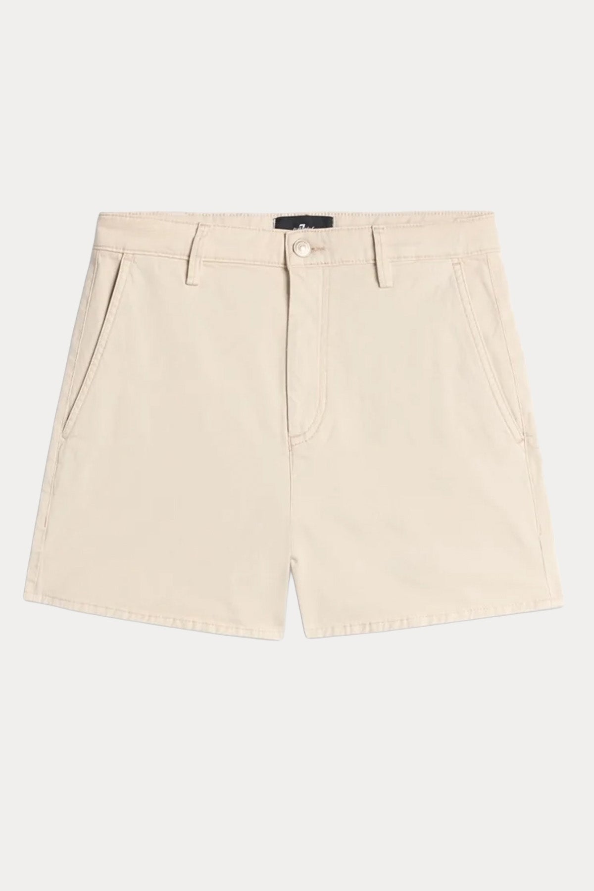 7 For All Mankind Comfort Fit Yüksek Bel Streç Şort-Şort-Libas