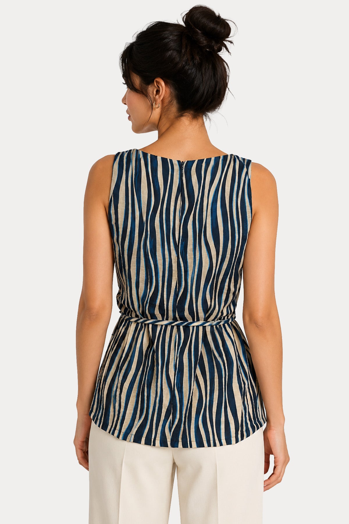 Meme Road Regular Fit Kemerli Bluz