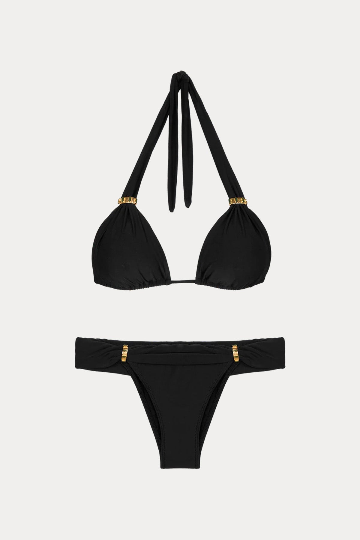 Vix Solid Bia Boyundan Bağlamalı Streç Bikini