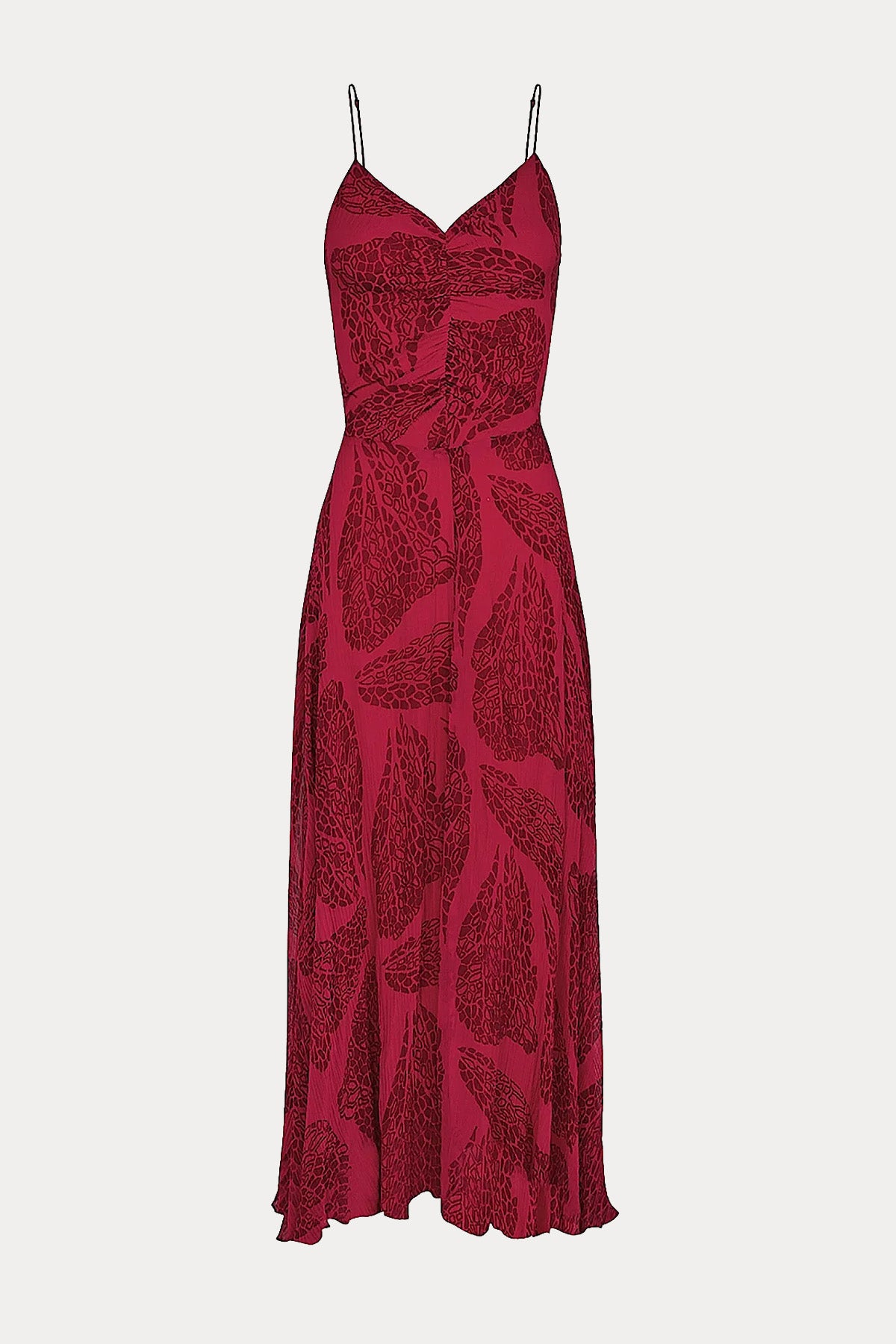 Vix Eira Askılı Maxi İpek Elbise