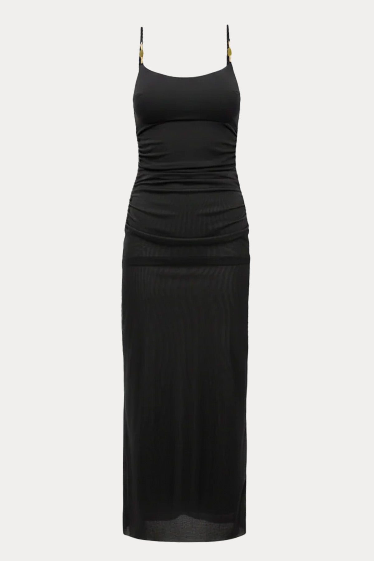 Vix Lorena Slim Fit Streç Midi Elbise
