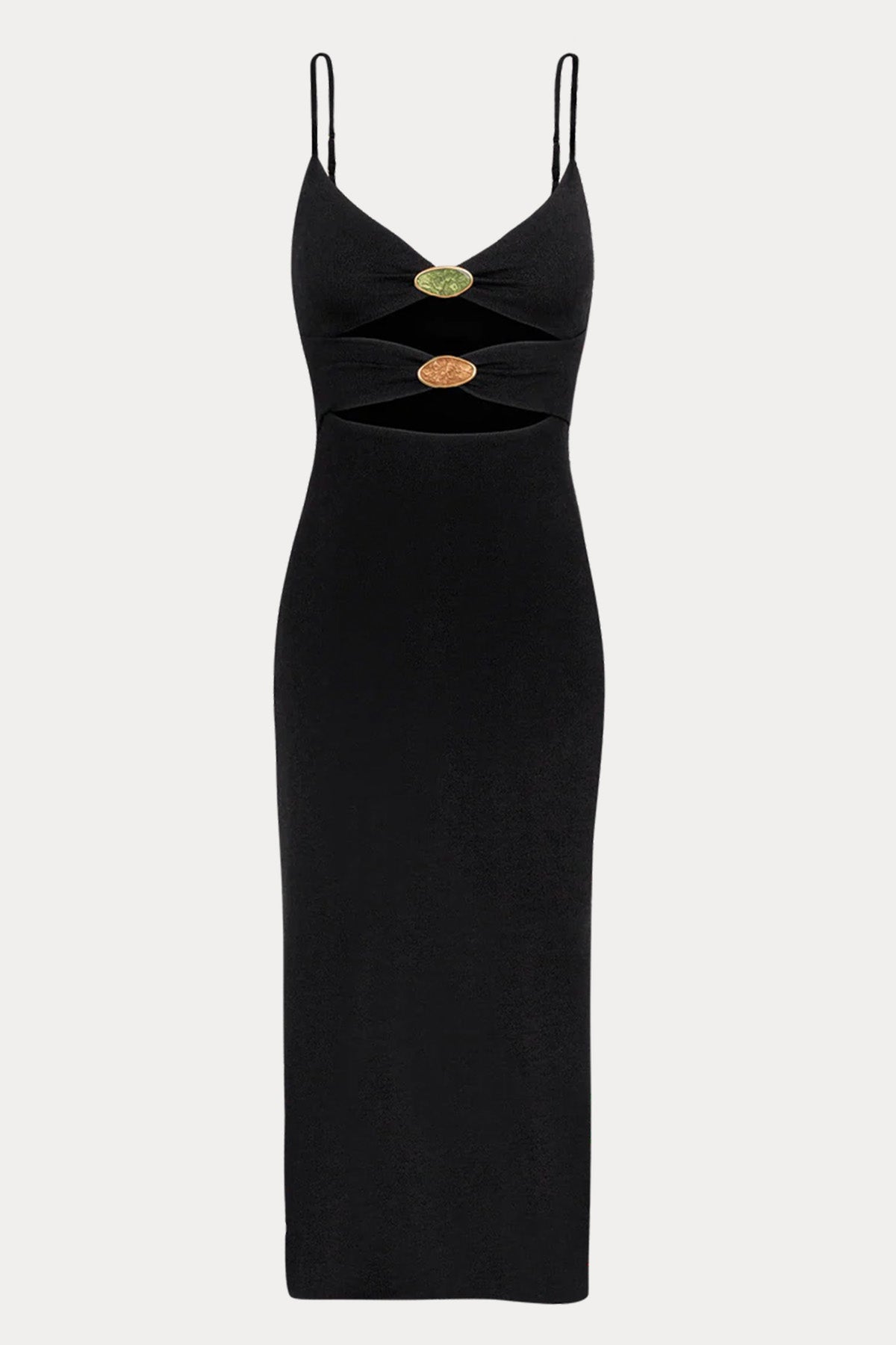 Vix Petra Slim Fit Streç Midi Elbise