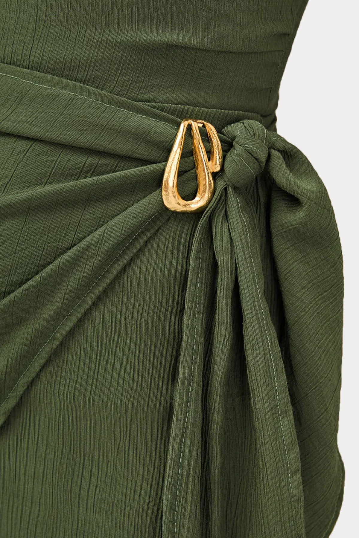 Vix Noa Slim Fit Straplez Midi Elbise