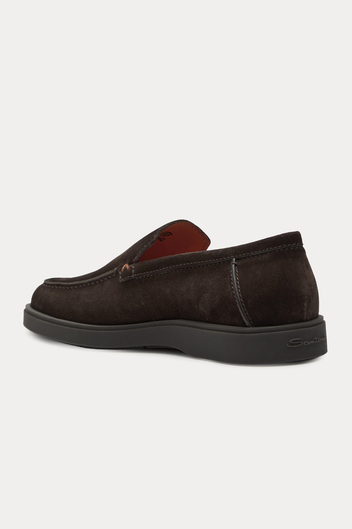 Santoni Süet Loafer Ayakkabı