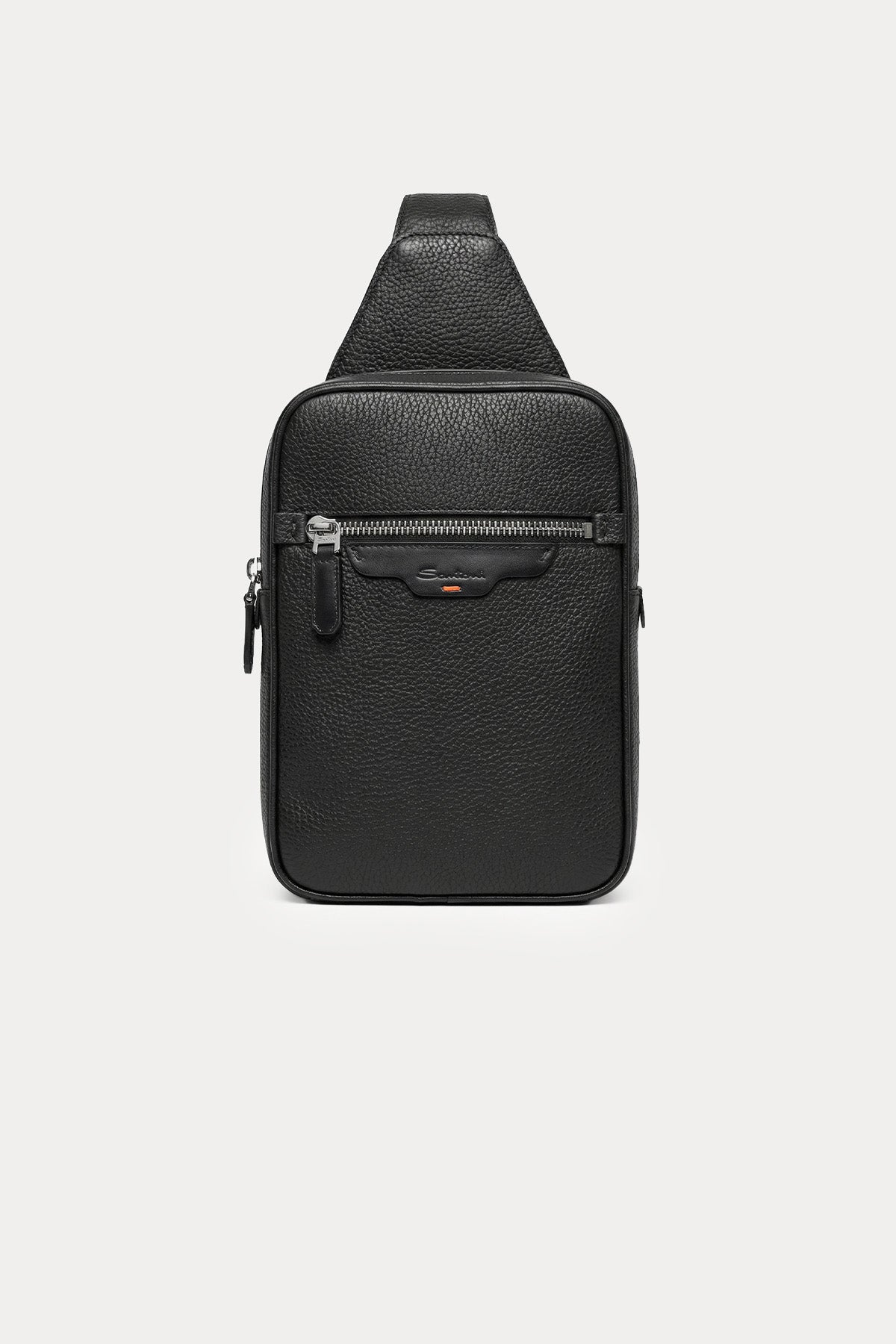 Santoni Deri Çapraz Çanta