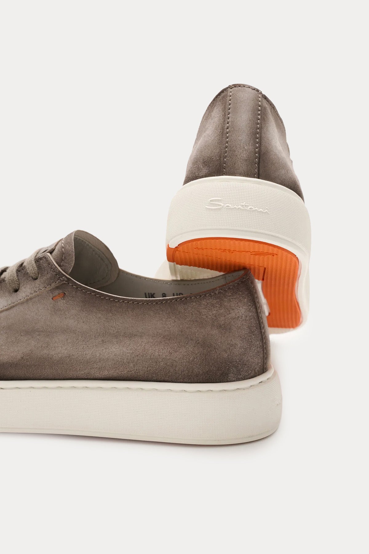 Santoni Süet Sneaker Ayakkabı-Ayakkabı-Libas