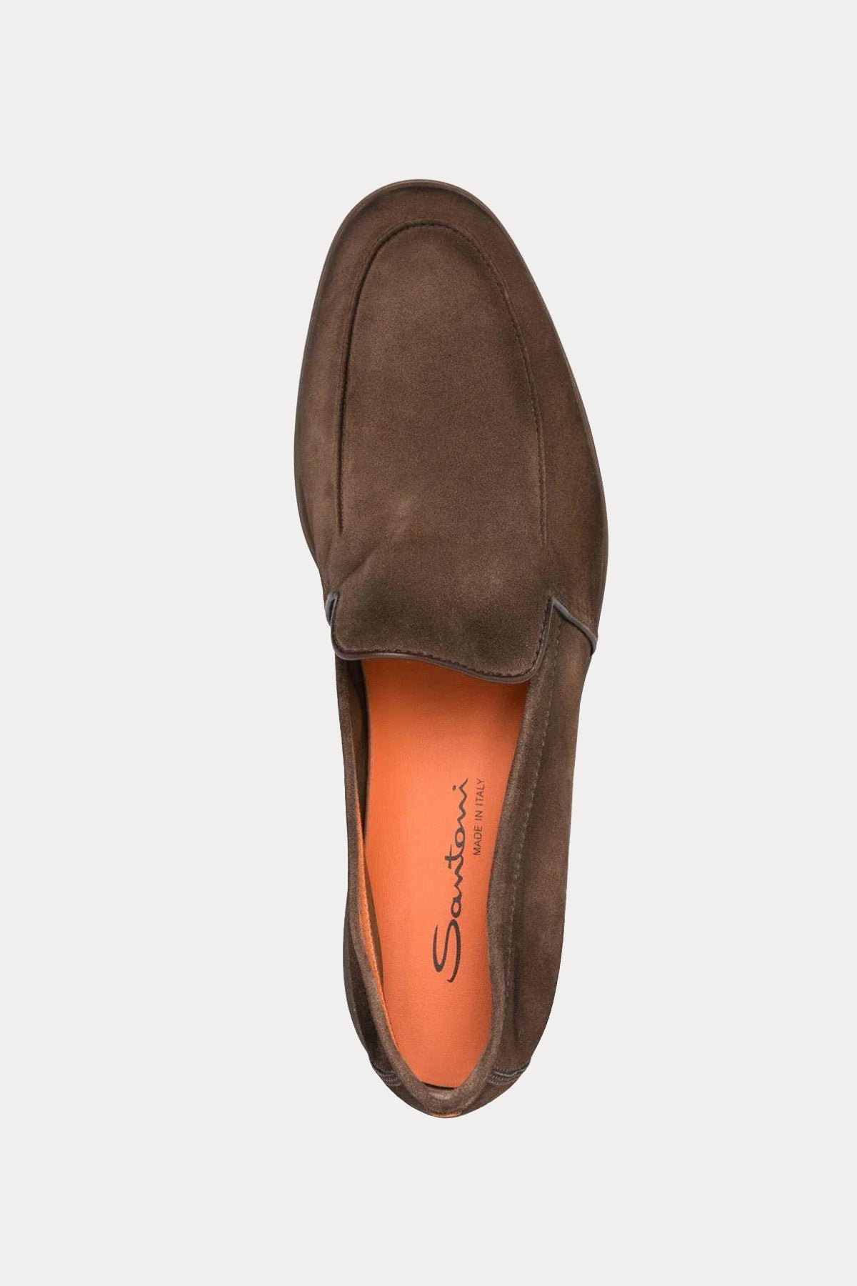 Santoni Süet Loafer Ayakkabı