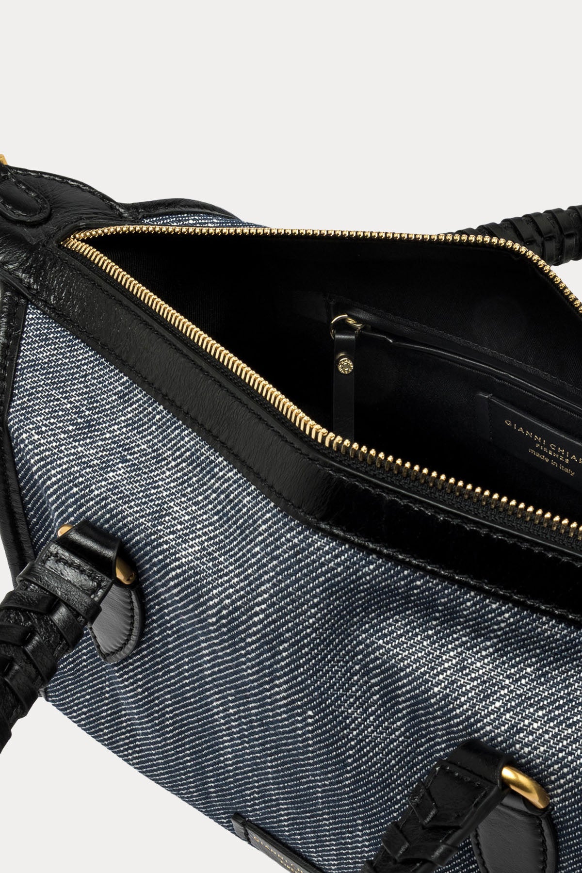 Gianni Chiarini Roxy Deri Detaylı Omuz Çantası