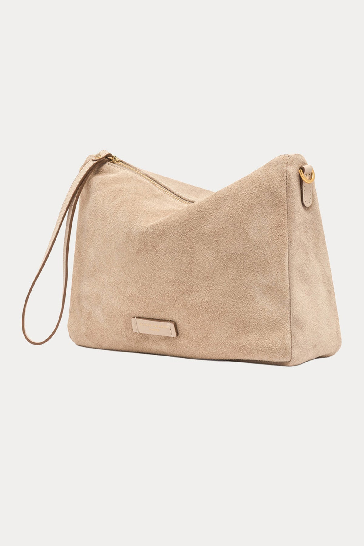 Gianni Chiarini Nora Pouch Süet Clutch Çanta