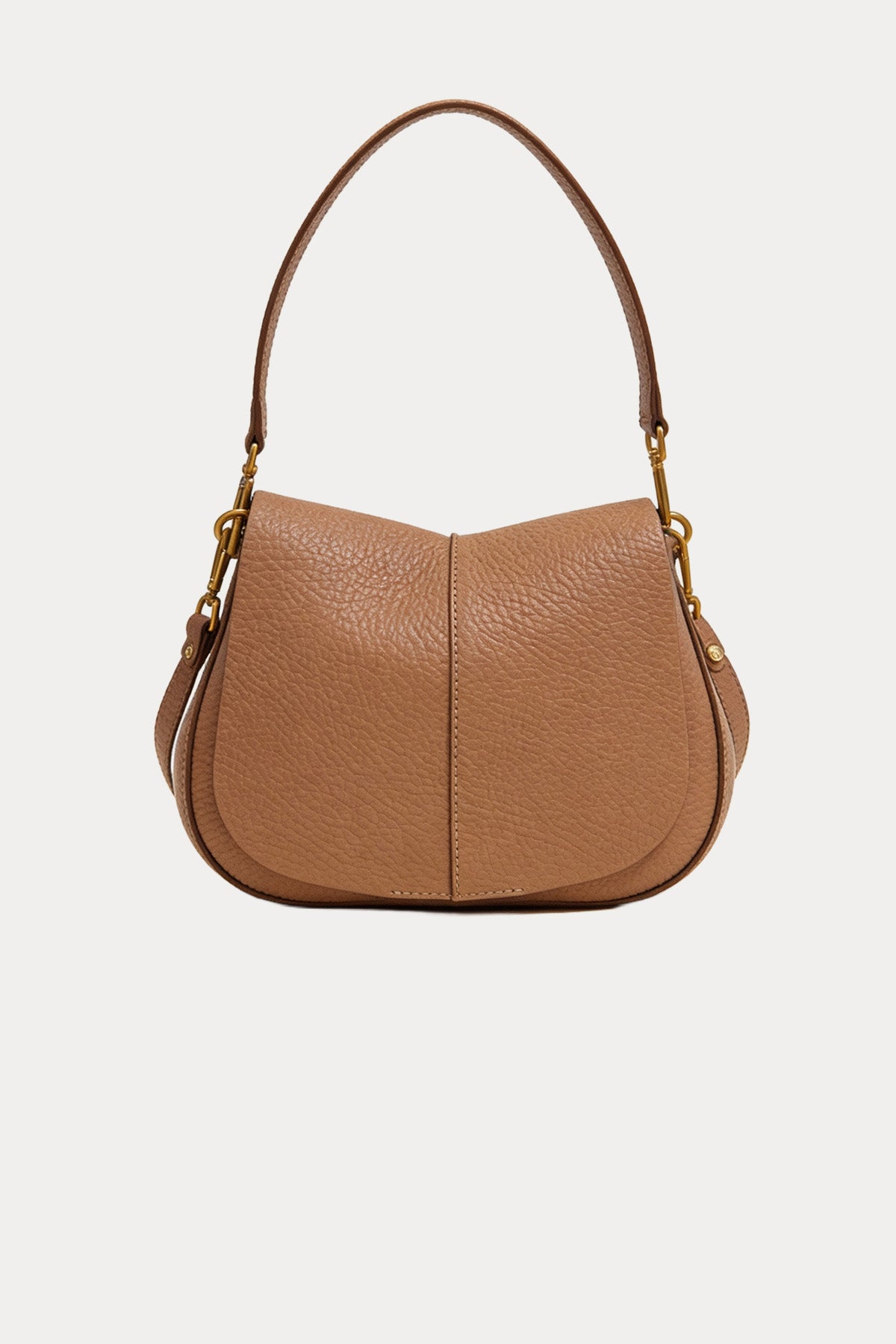 Gianni Chiarini Helena Round Geniş Askılı Deri Omuz Çantası