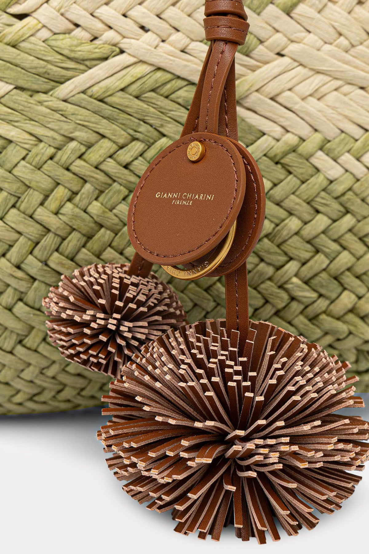 Gianni Chiarini Paloma Hasır Örgü Shopping Bag Çanta-Çanta-Libas