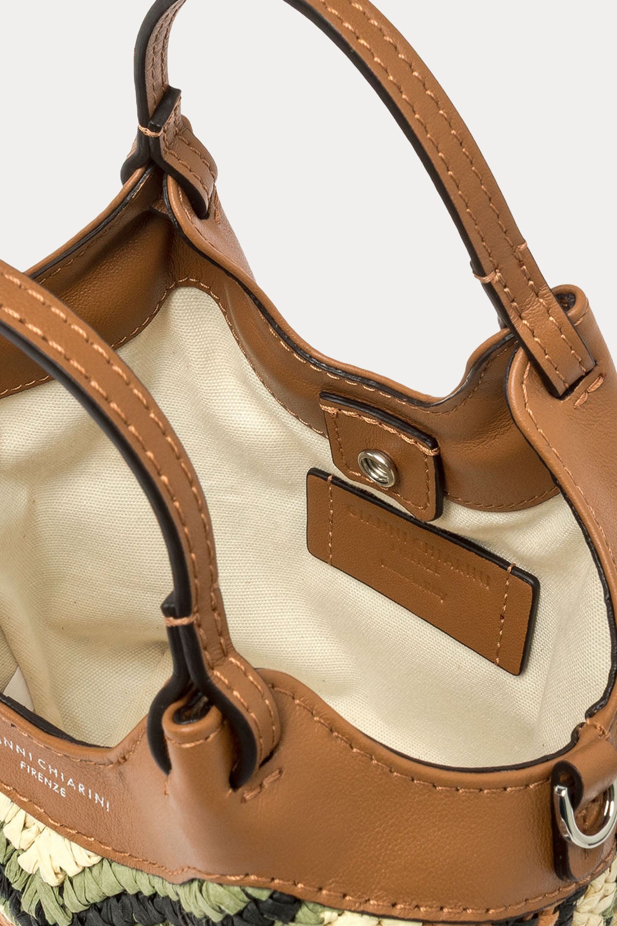 Gianni Chiarini Dua Hasır Örgü Mini Çanta