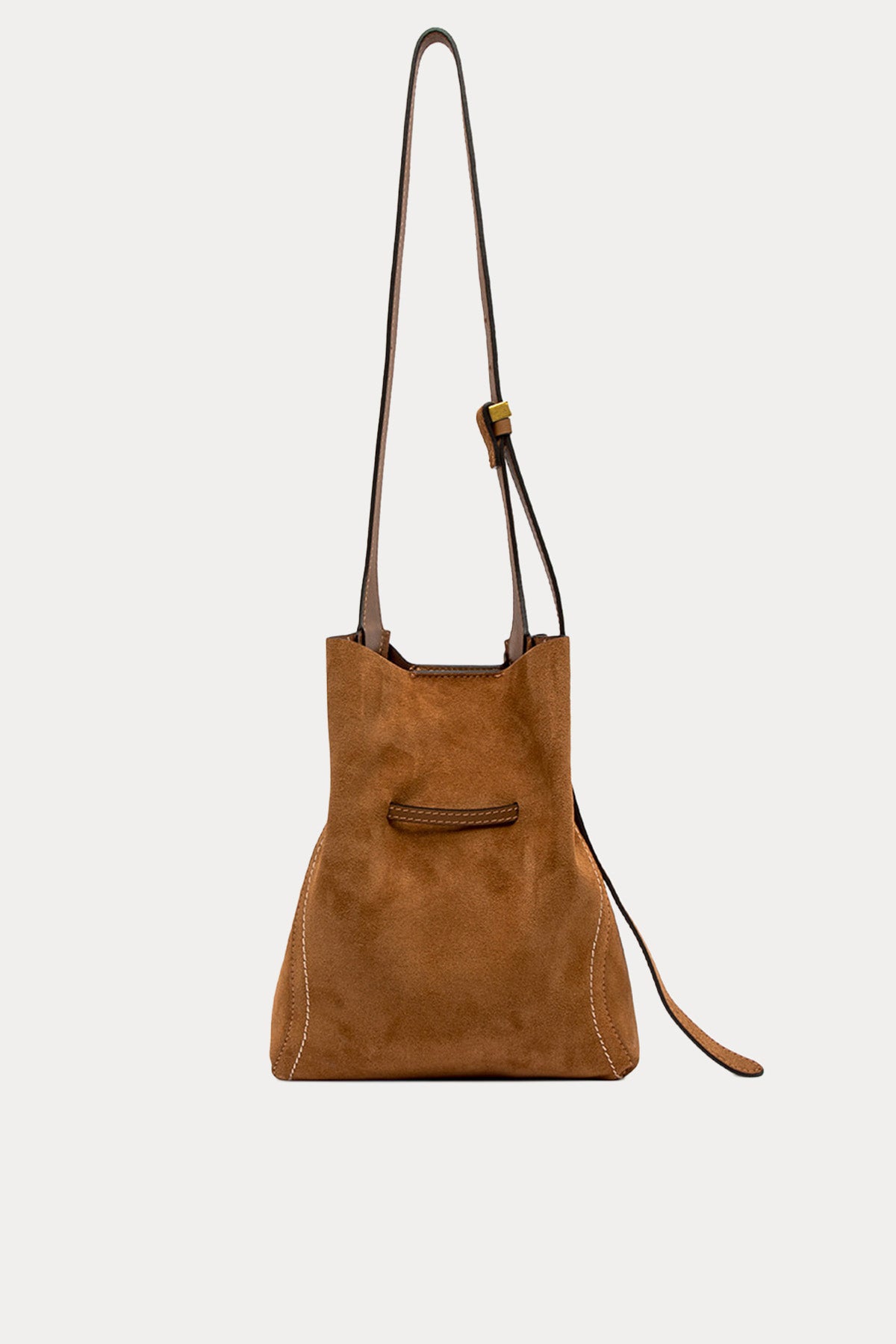 Gianni Chiarini Sienna Süet Omuz Çantası-Çanta-Libas