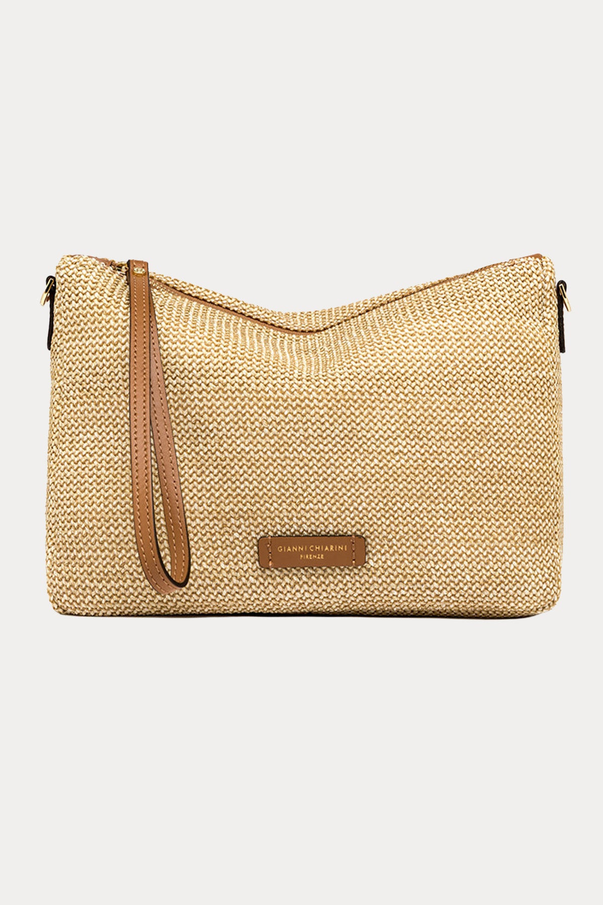Gianni Chiarini Nora Hasır Örgü Clutch Çanta-Çanta-Libas