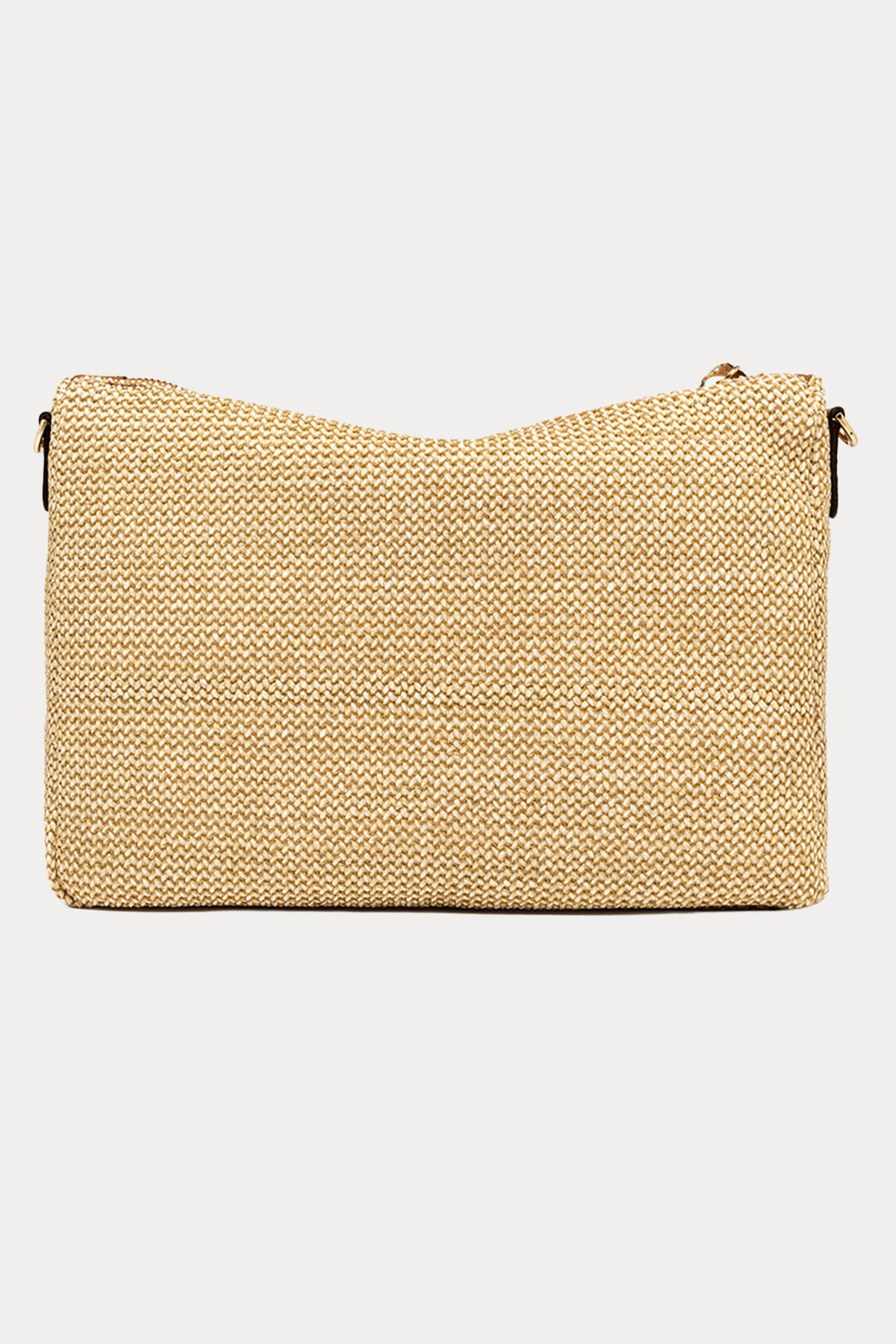 Gianni Chiarini Nora Hasır Örgü Clutch Çanta-Çanta-Libas