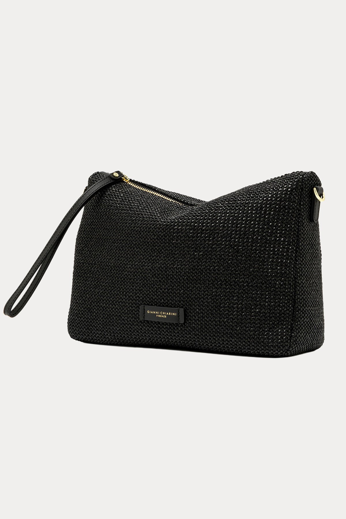 Gianni Chiarini Nora Hasır Örgü Clutch Çanta-Çanta-Libas