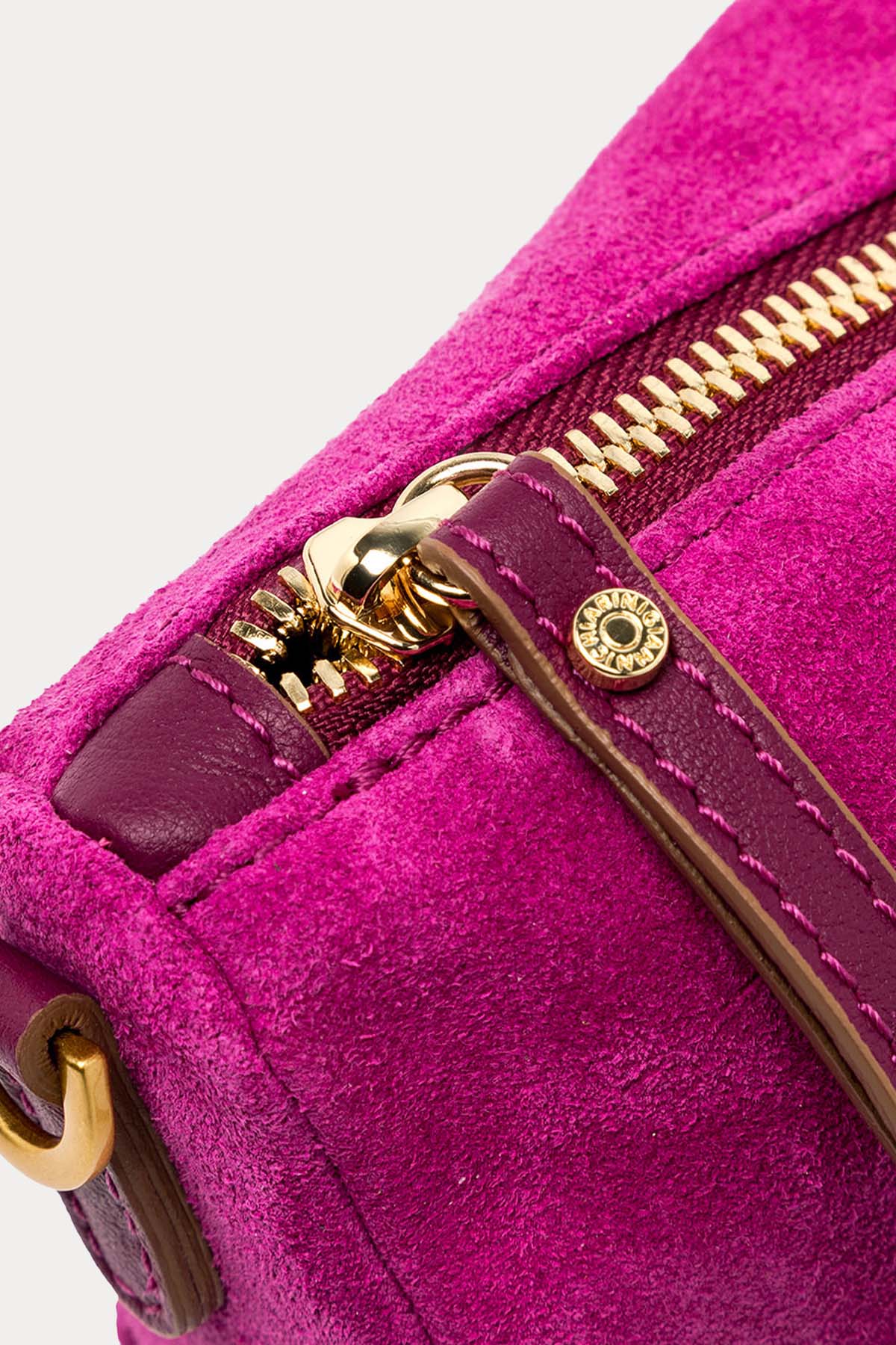 Gianni Chiarini Nora Süet Clutch Çanta-Çanta-Libas