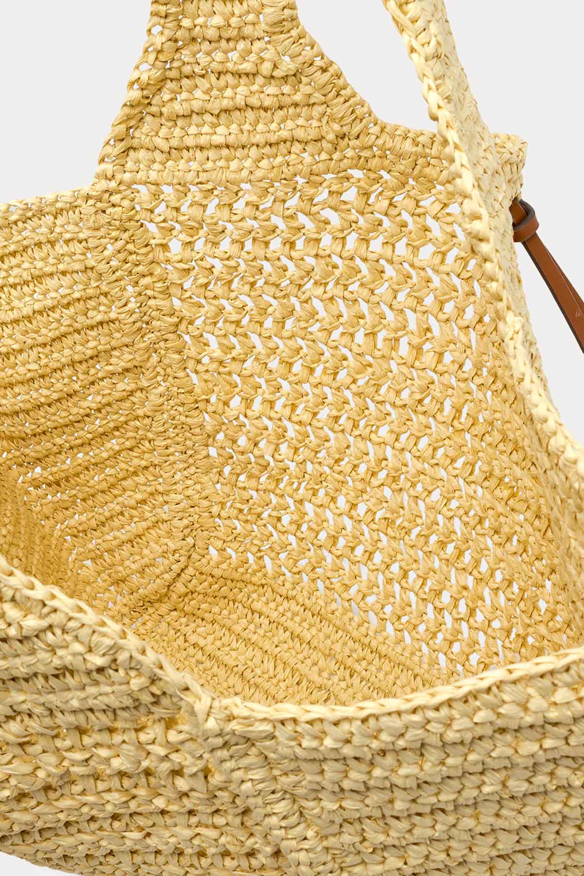 Gianni Chiarini Nefeli Hasır Örgü Omuz Çantası-Çanta-Libas