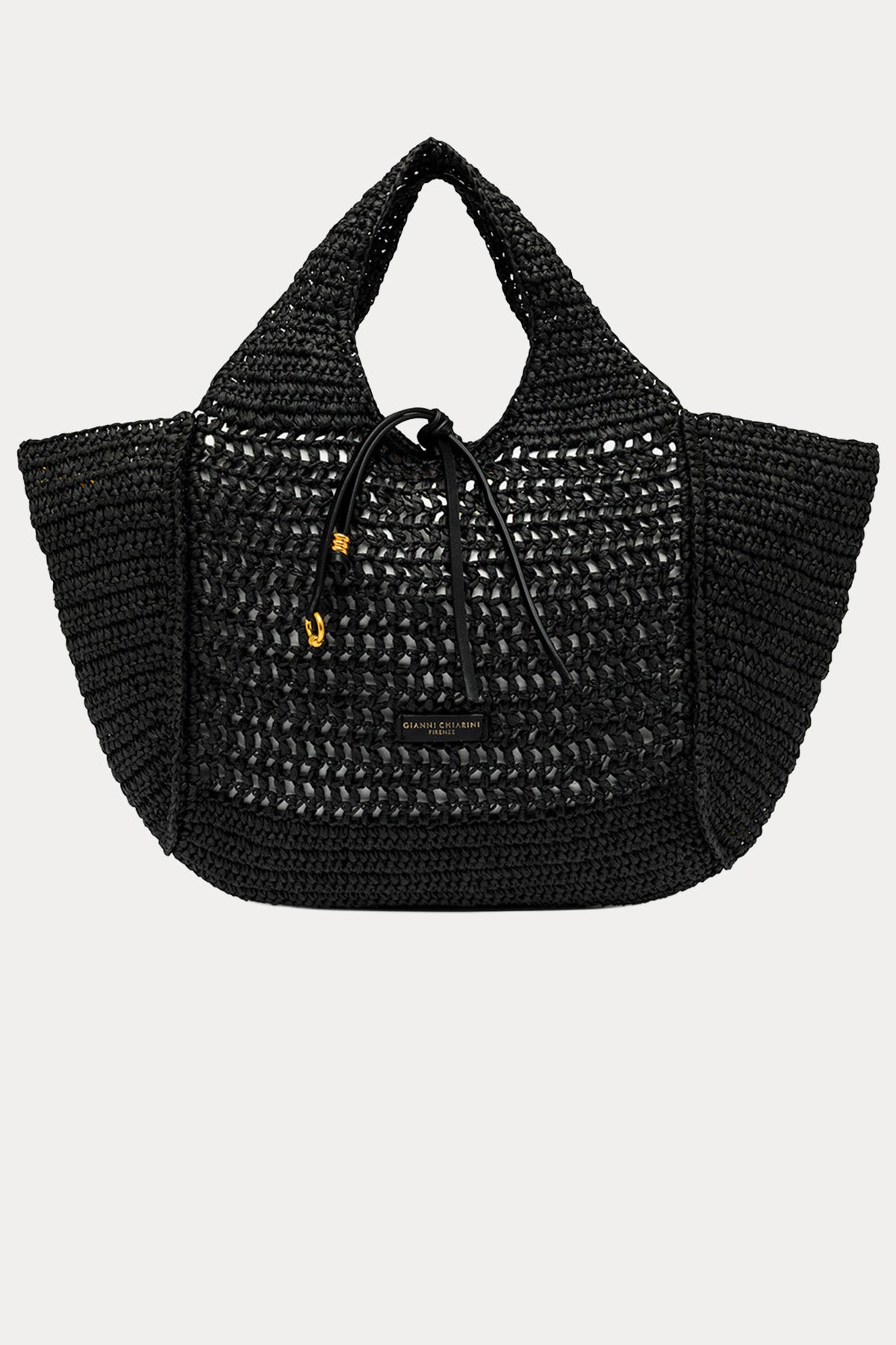 Gianni Chiarini Nefeli Hasır Örgü Omuz Çantası-Çanta-Libas