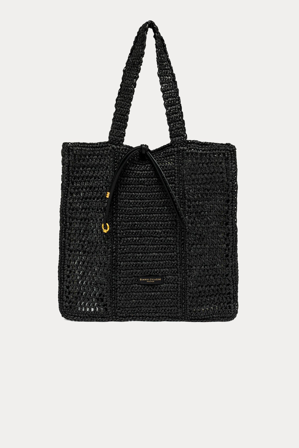 Gianni Chiarini Nefeli Hasır Örgü Omuz Çantası-Çanta-Libas
