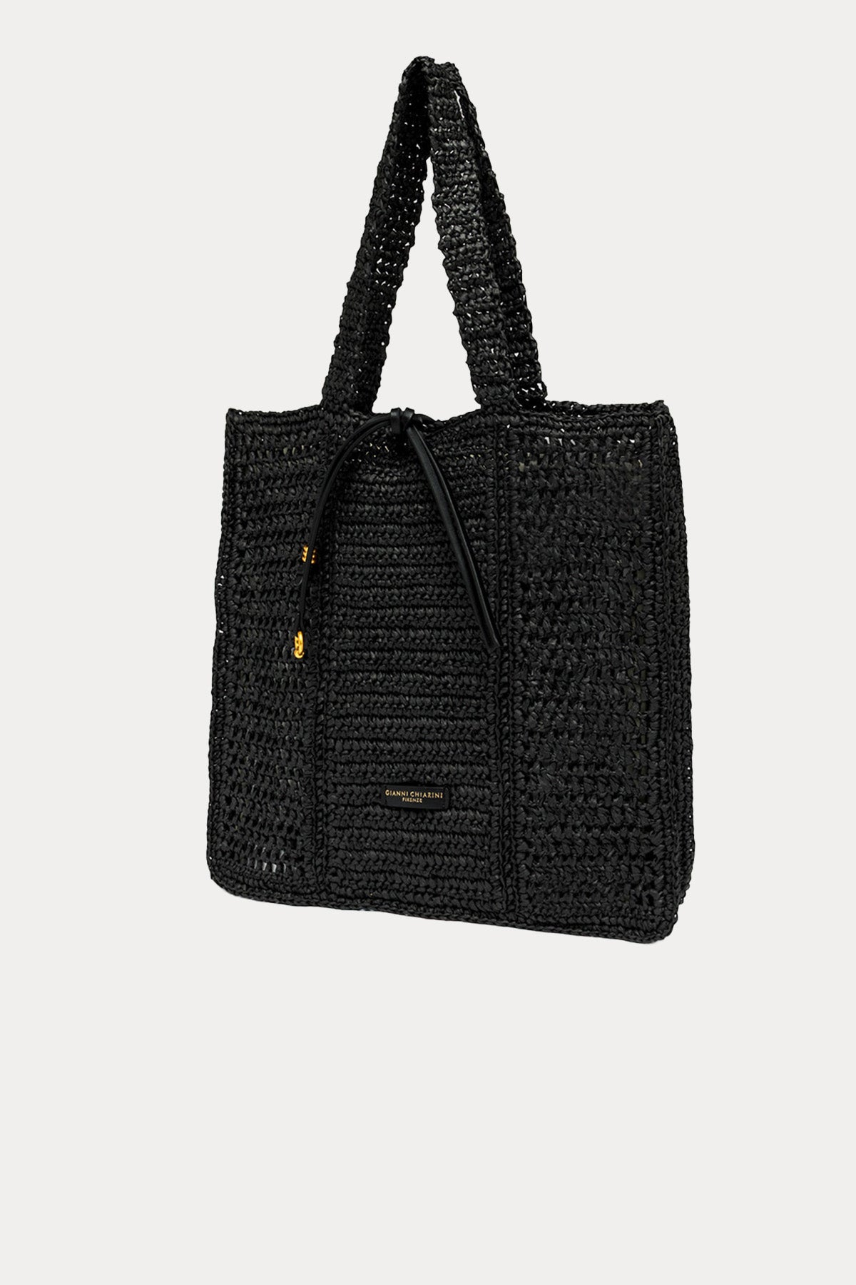 Gianni Chiarini Nefeli Hasır Örgü Omuz Çantası-Çanta-Libas