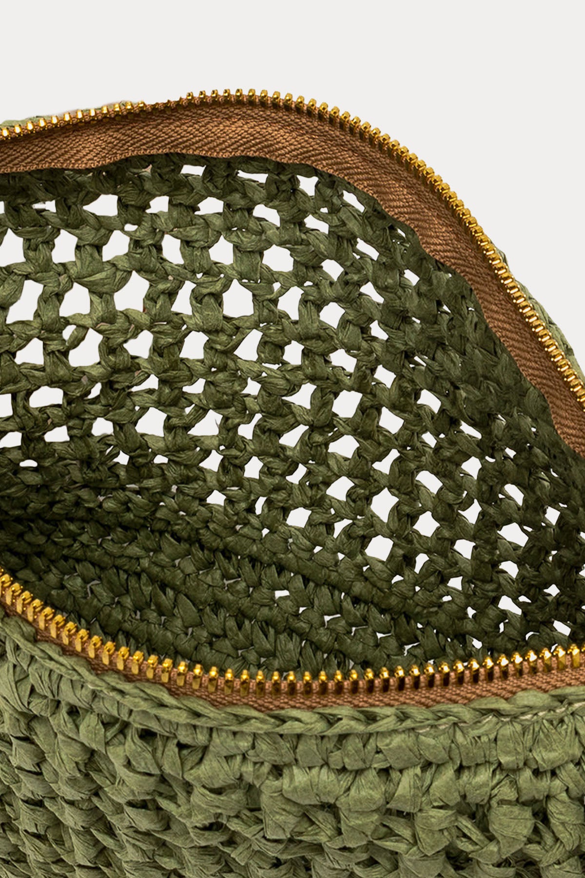 Gianni Chiarini Nefeli Hasır Örgü Clutch Çanta-Çanta-Libas