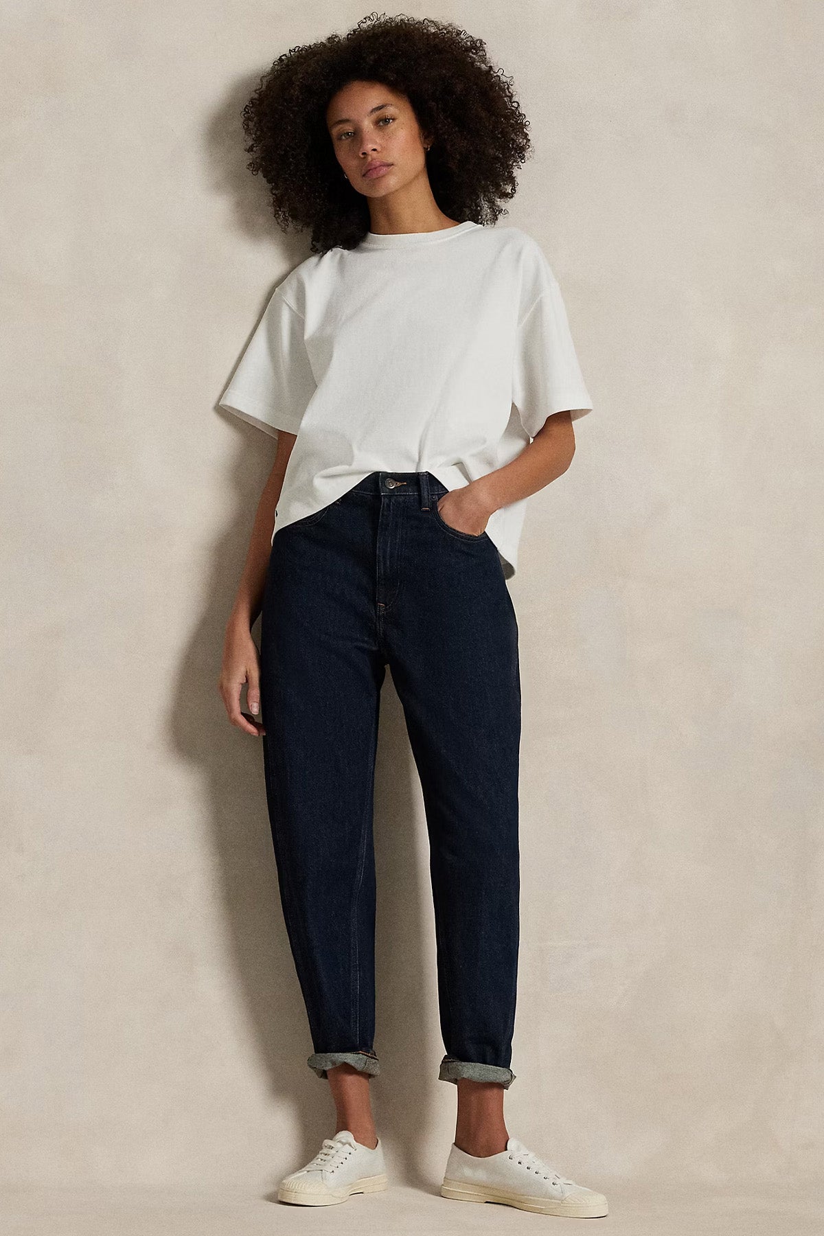 Polo Ralph Lauren Relaxed Crop Fit Pony Logolu T-shirt