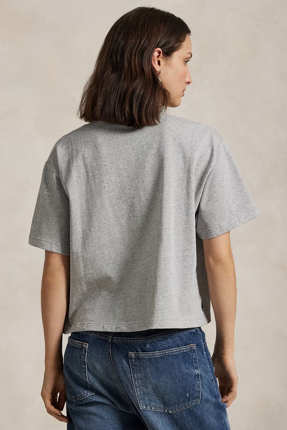Polo Ralph Lauren Relaxed Crop Fit Pony Logolu T-shirt