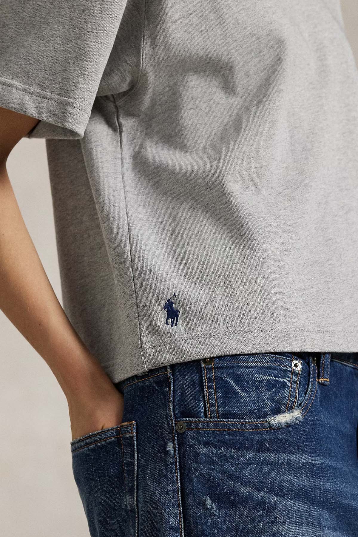 Polo Ralph Lauren Relaxed Crop Fit Pony Logolu T-shirt