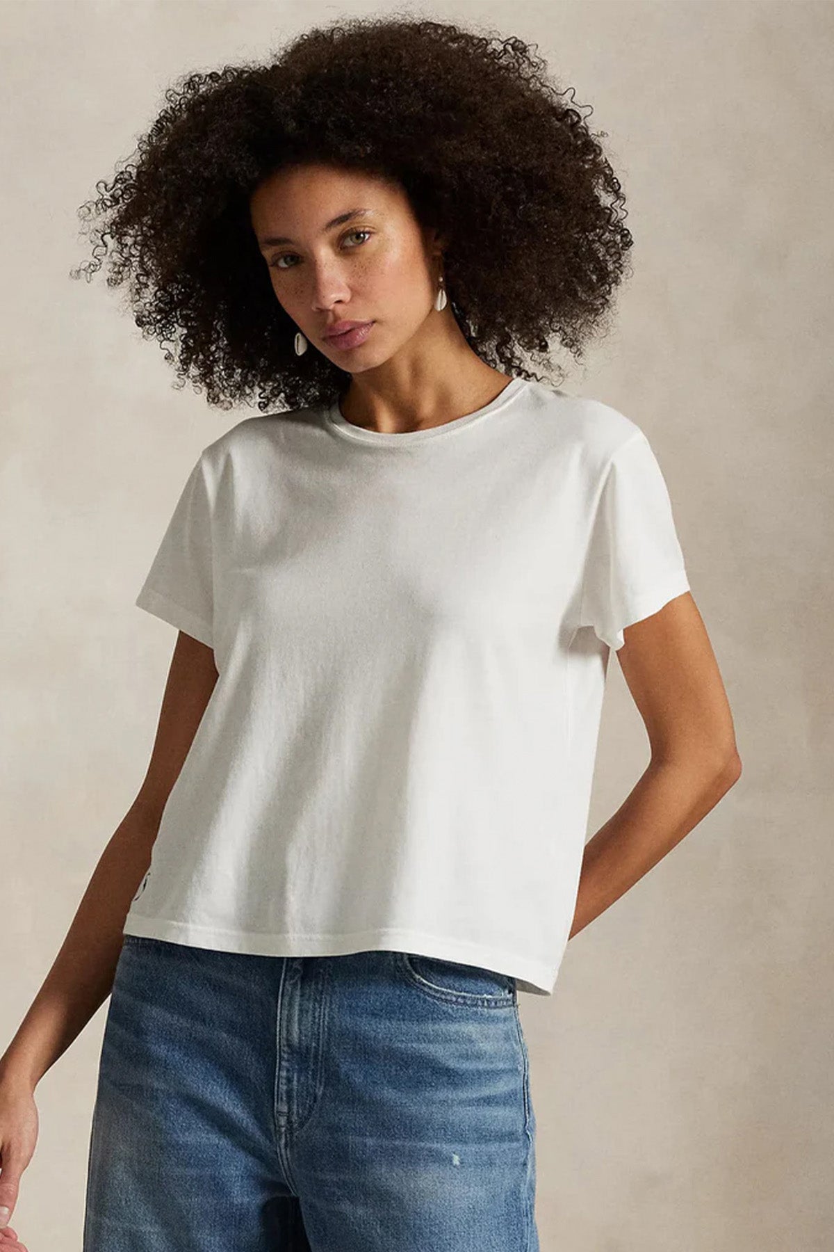 Polo Ralph Lauren Classic Fit Pony Logolu Modal Kumaş T-shirt