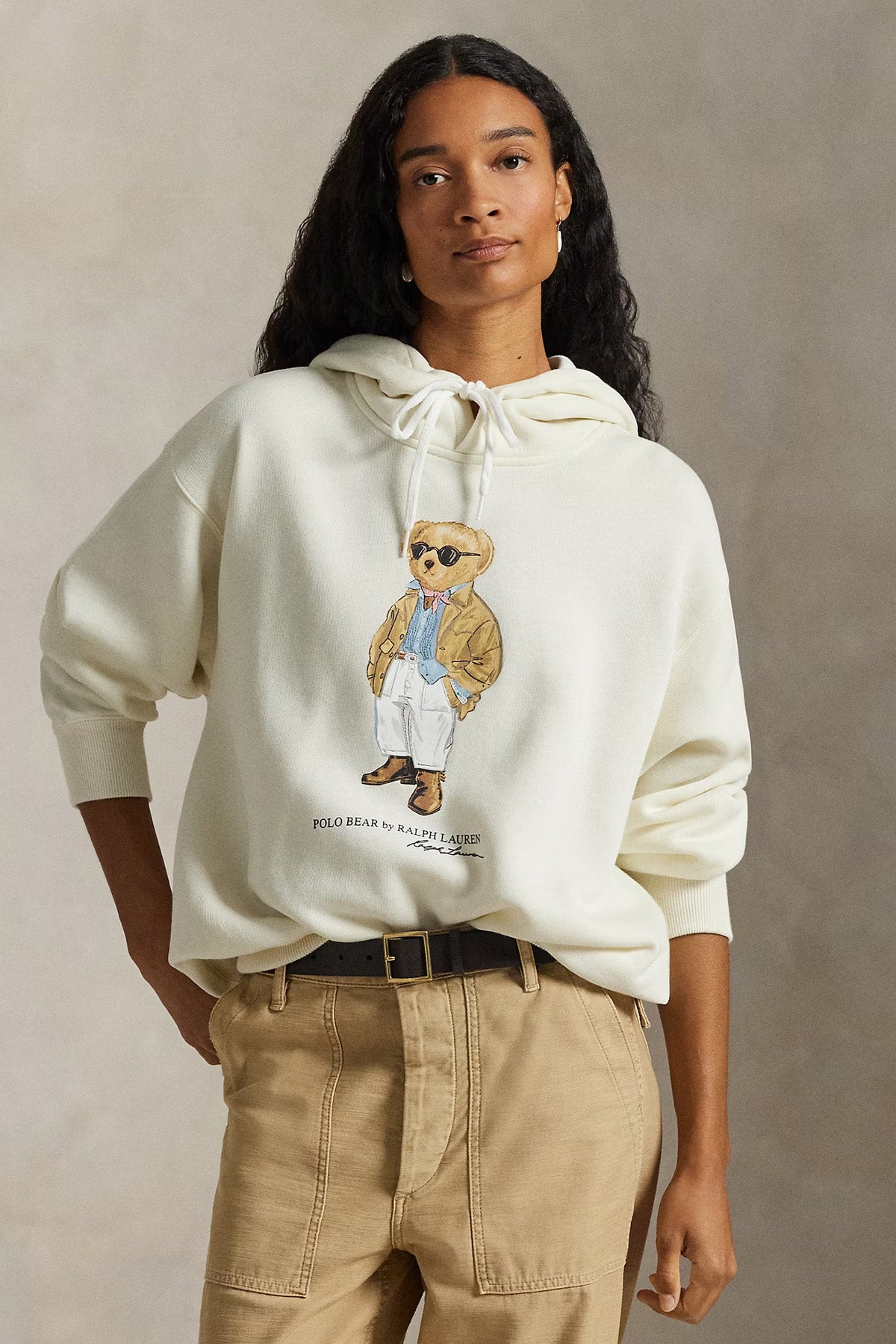 Polo Ralph Lauren Polo Bear Şardonlu Kapüşonlu Sweatshirt