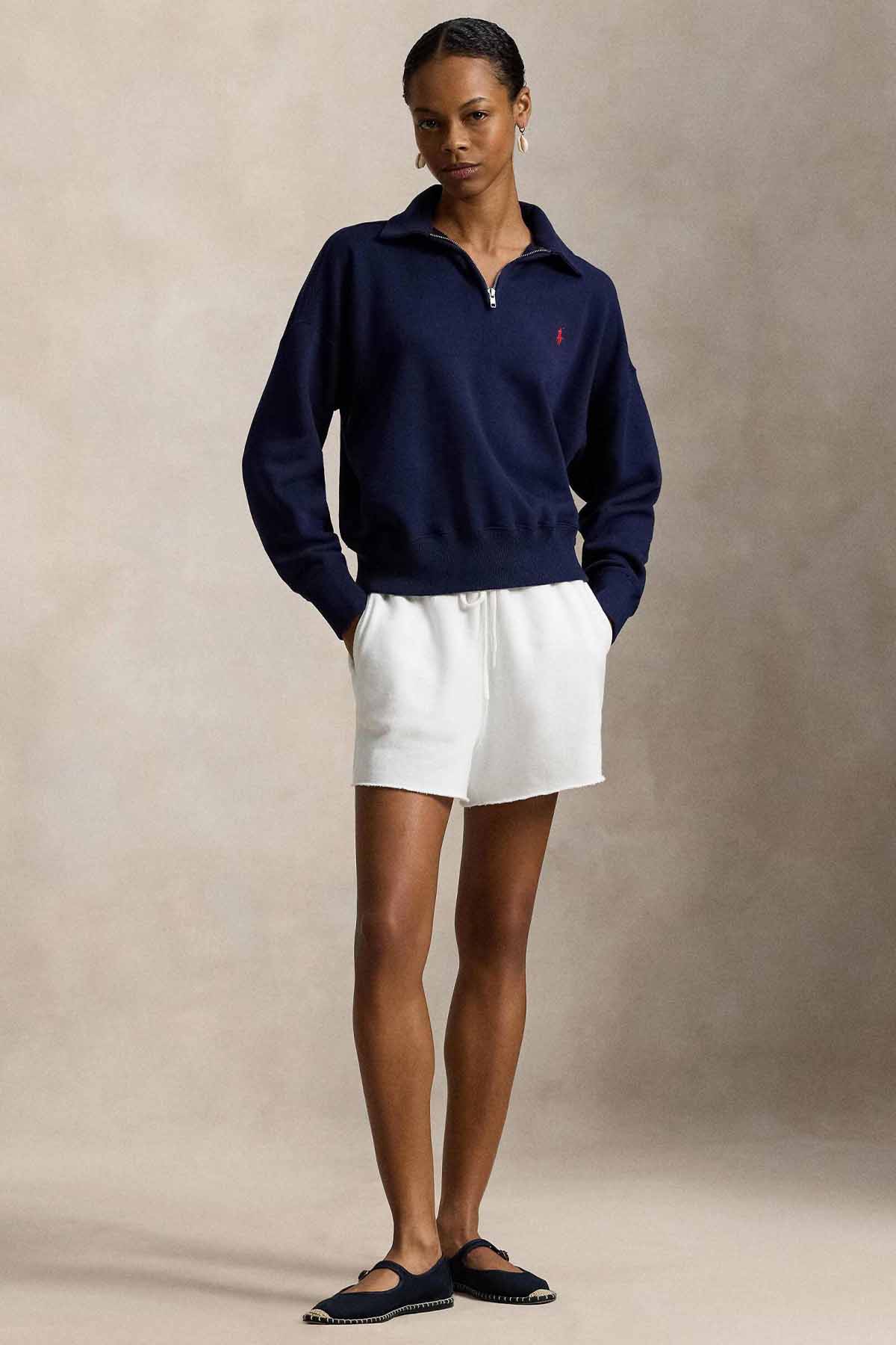 Polo Ralph Lauren Relaxed Fit Fermuarlı Polo Yaka Sweatshirt