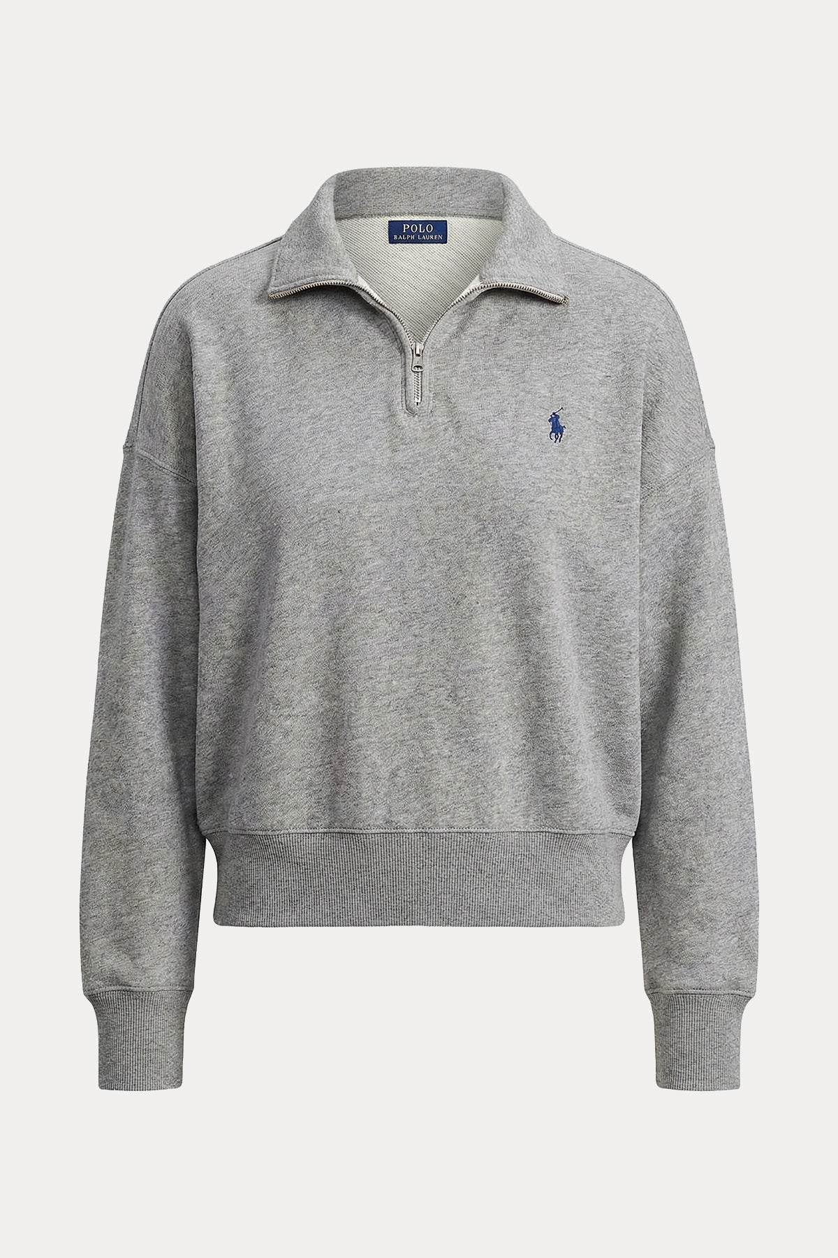 Polo Ralph Lauren Relaxed Fit Fermuarlı Polo Yaka Sweatshirt
